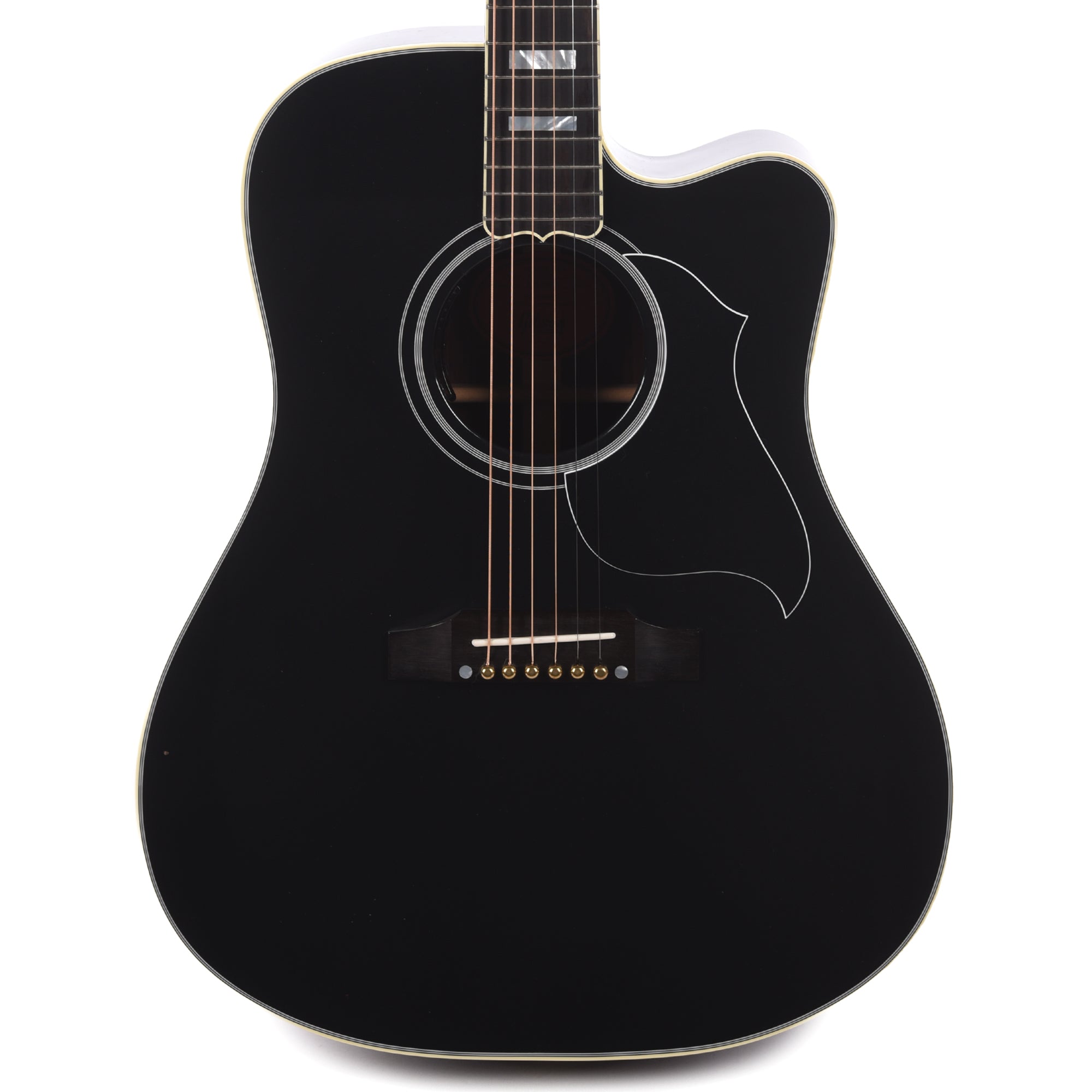 Gibson Custom Shop Modern Songwriter EC Custom Ebony Acoustic Guitars / Dreadnought