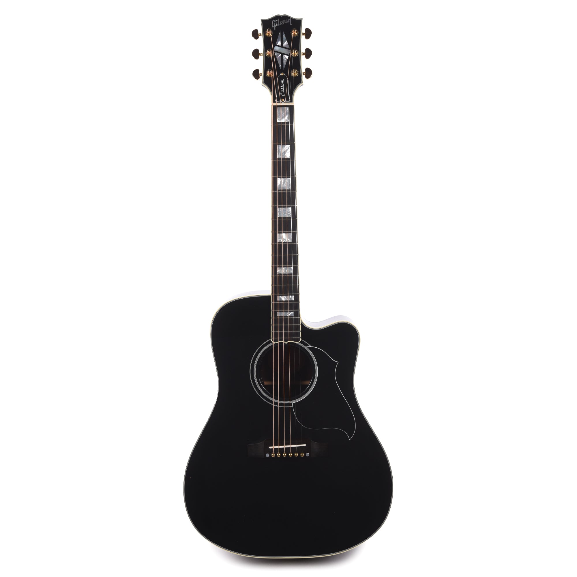 Gibson Custom Shop Modern Songwriter EC Custom Ebony Acoustic Guitars / Dreadnought