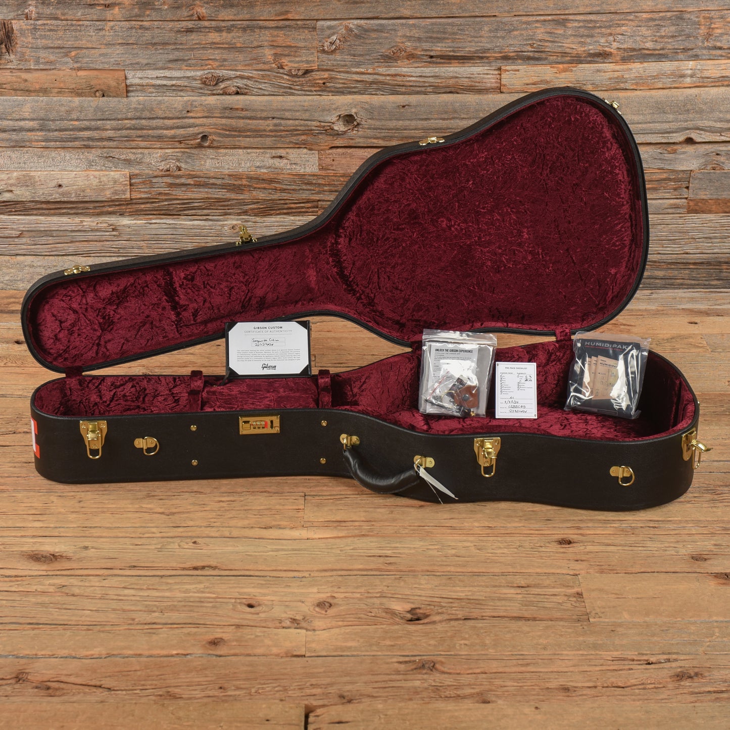 Gibson Custom Shop Modern Songwriter EC Custom Ebony Acoustic Guitars / Dreadnought