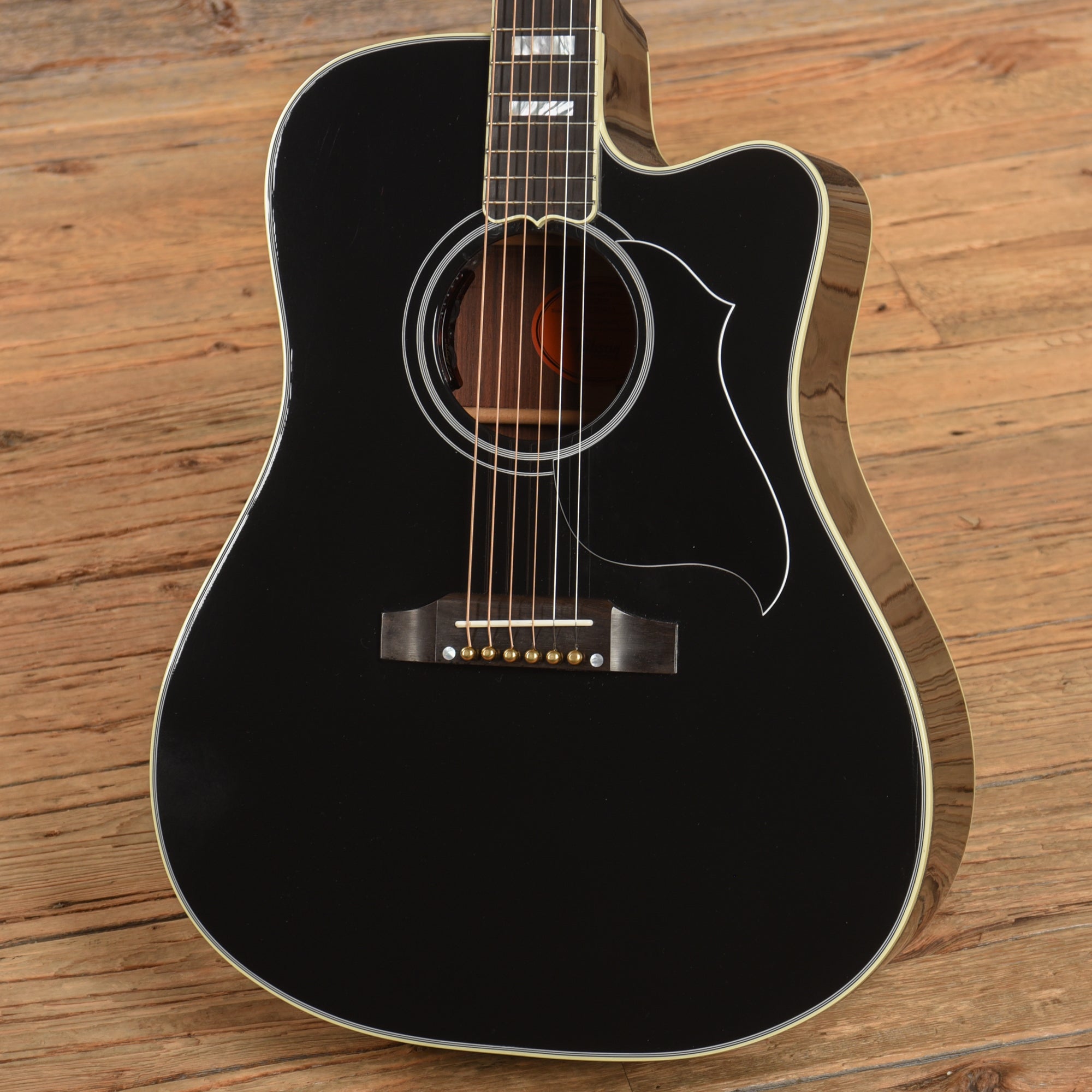 Gibson Custom Shop Modern Songwriter EC Custom Ebony Acoustic Guitars / Dreadnought