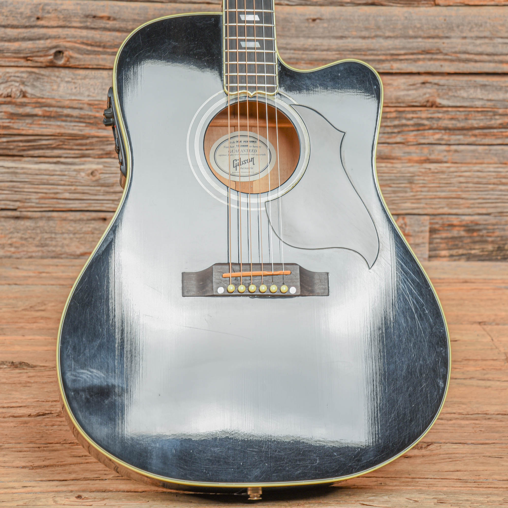 Gibson Dove Performer Black 2010 Acoustic Guitars / Dreadnought