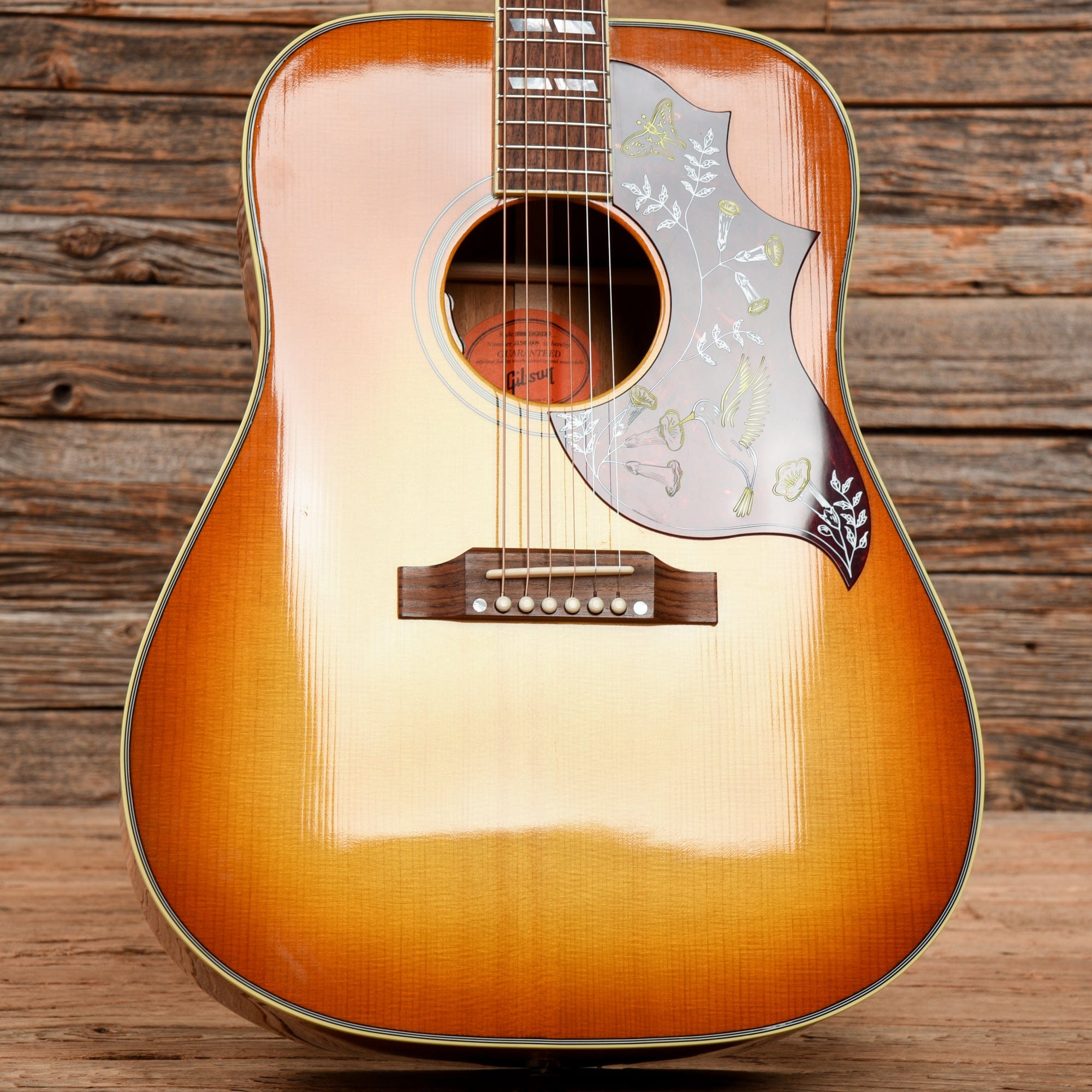 Gibson Gibson Montana Hummingbird Original Heritage Cherry Sunburst 2022 Acoustic Guitars / Dreadnought