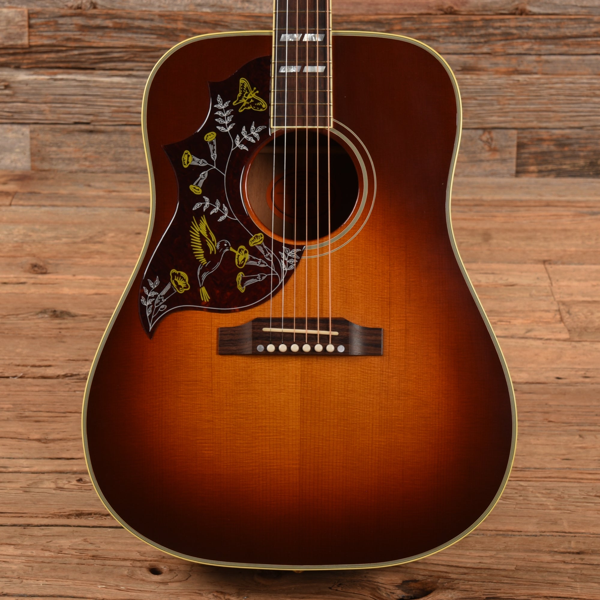 Gibson Hummingbird 2016 LEFTY Vintage Sunburst 2016 Acoustic Guitars / Dreadnought