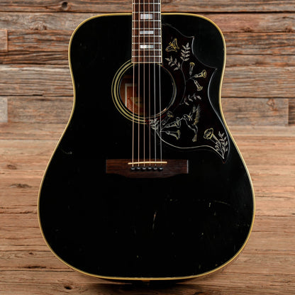 Gibson Hummingbird Custom Black 1980 Acoustic Guitars / Dreadnought