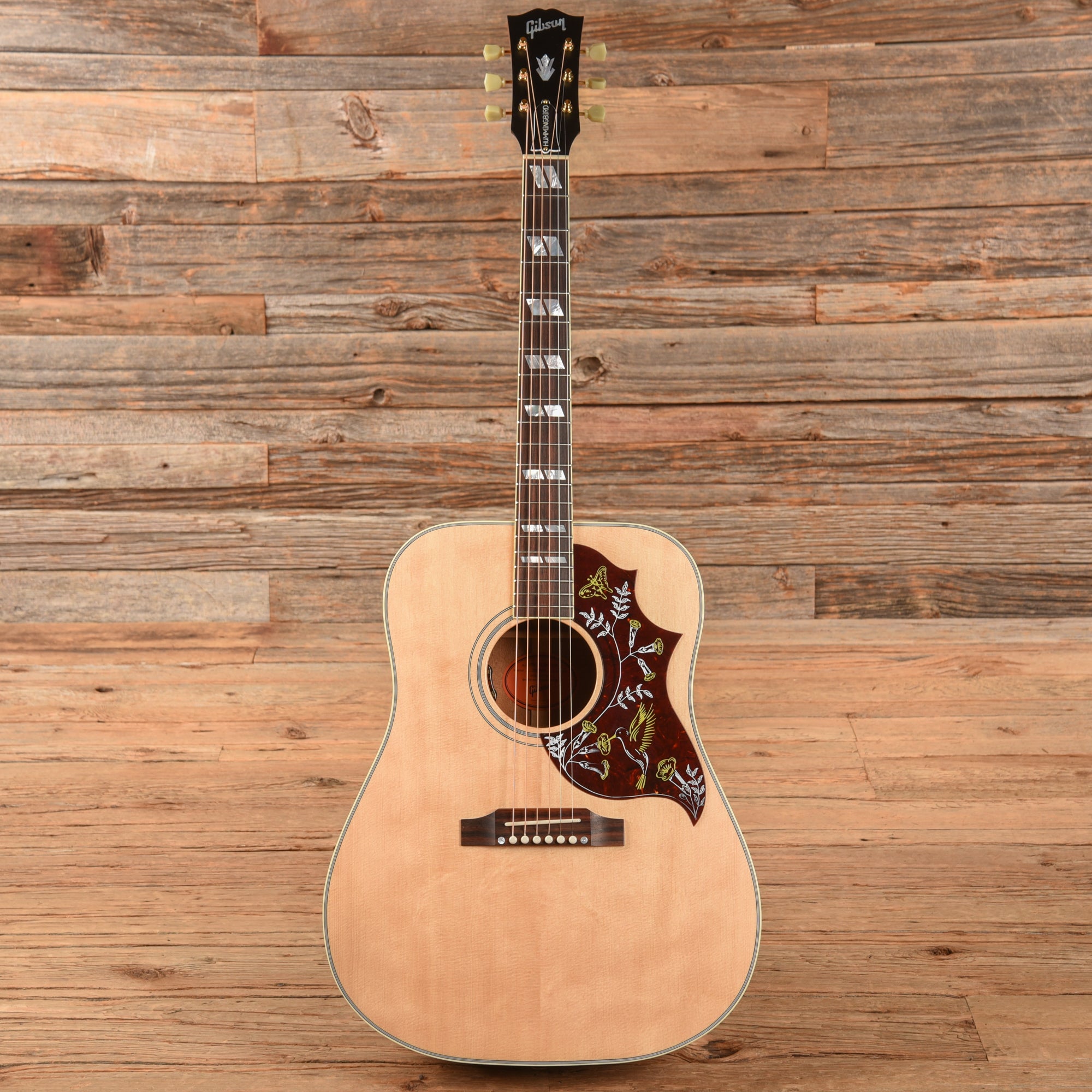 Gibson Hummingbird Faded Natural 2024 Acoustic Guitars / Dreadnought