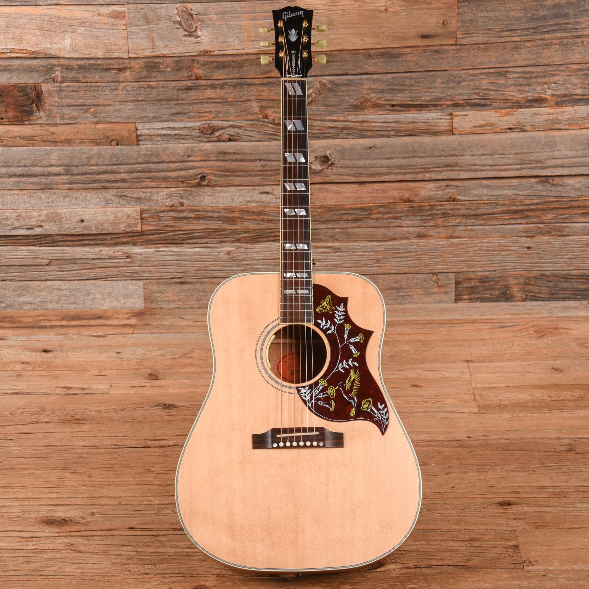 Gibson Hummingbird Faded Natural 2024 Acoustic Guitars / Dreadnought