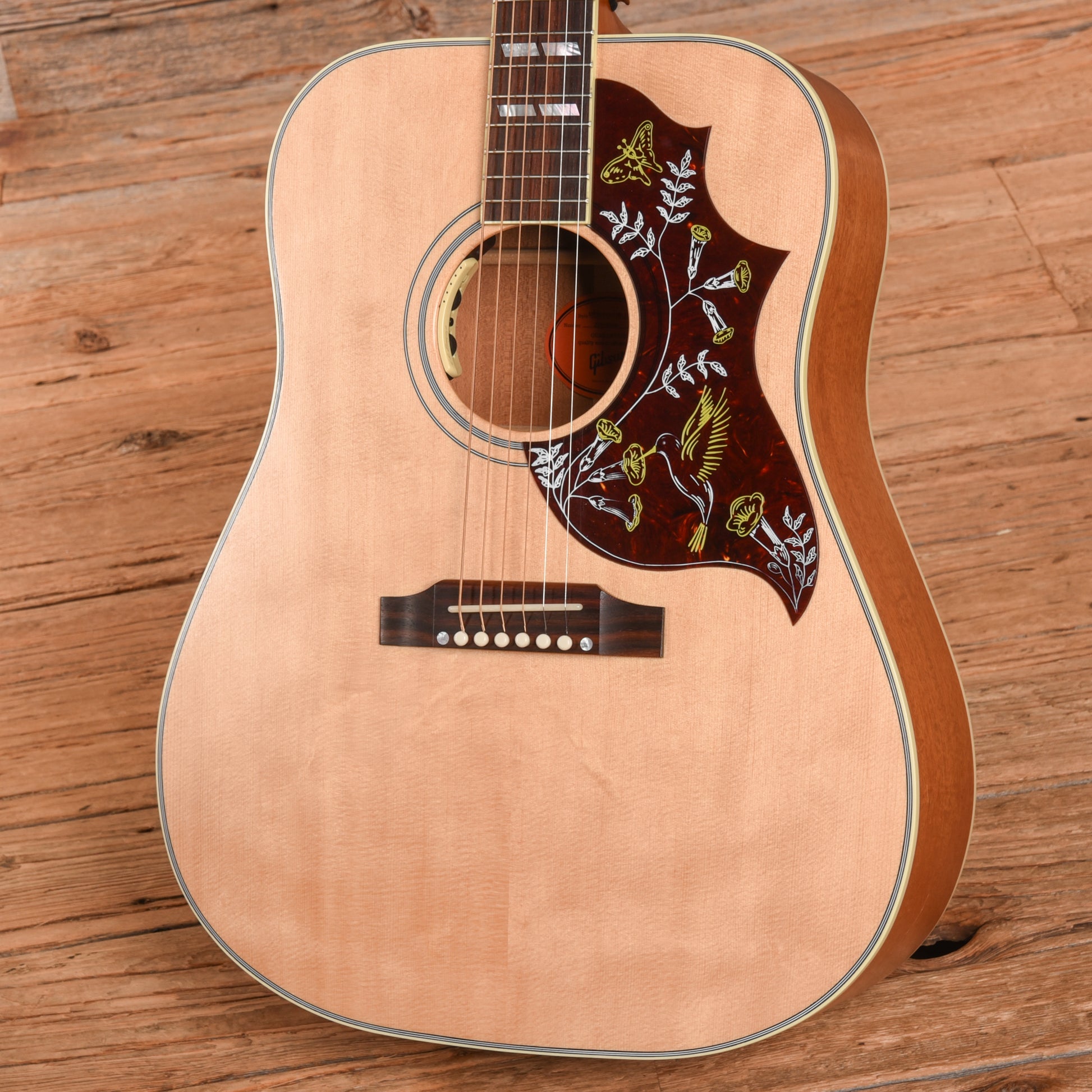Gibson Hummingbird Faded Natural 2024 Acoustic Guitars / Dreadnought