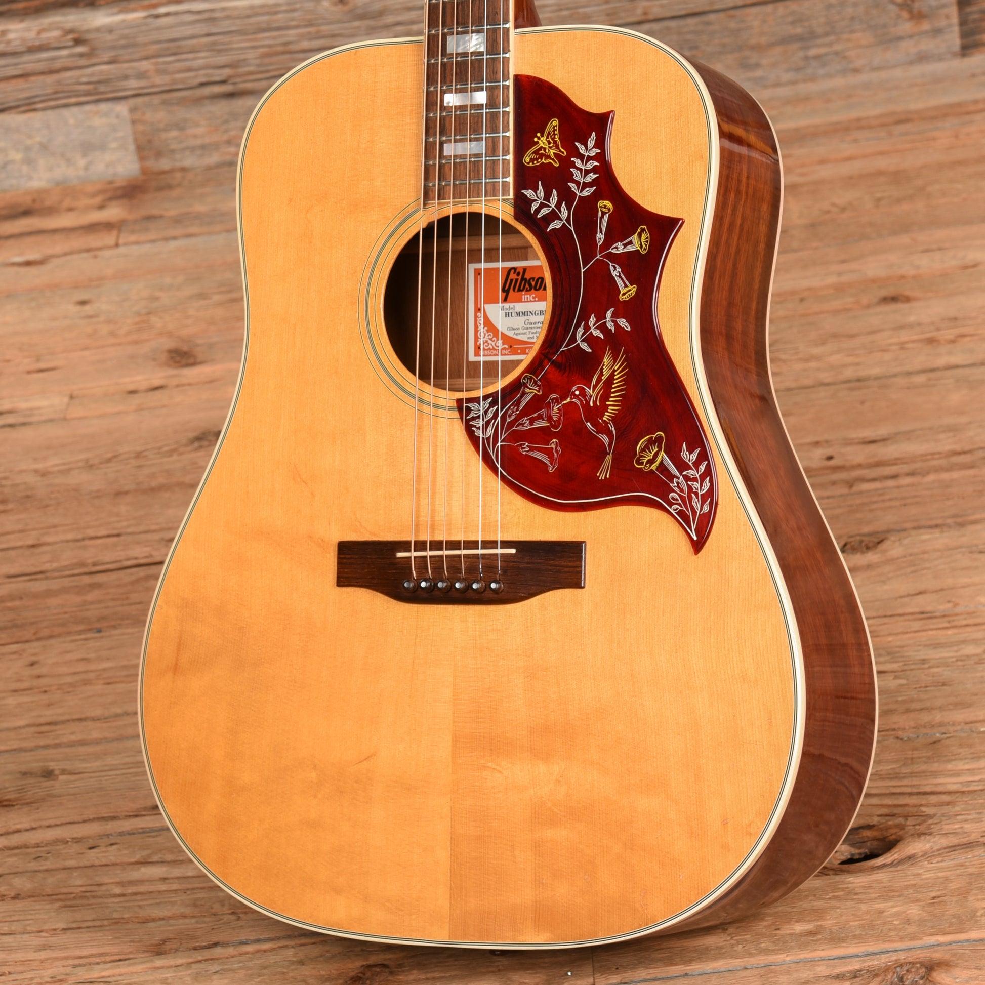 Gibson Hummingbird Natural 1974 Acoustic Guitars / Dreadnought