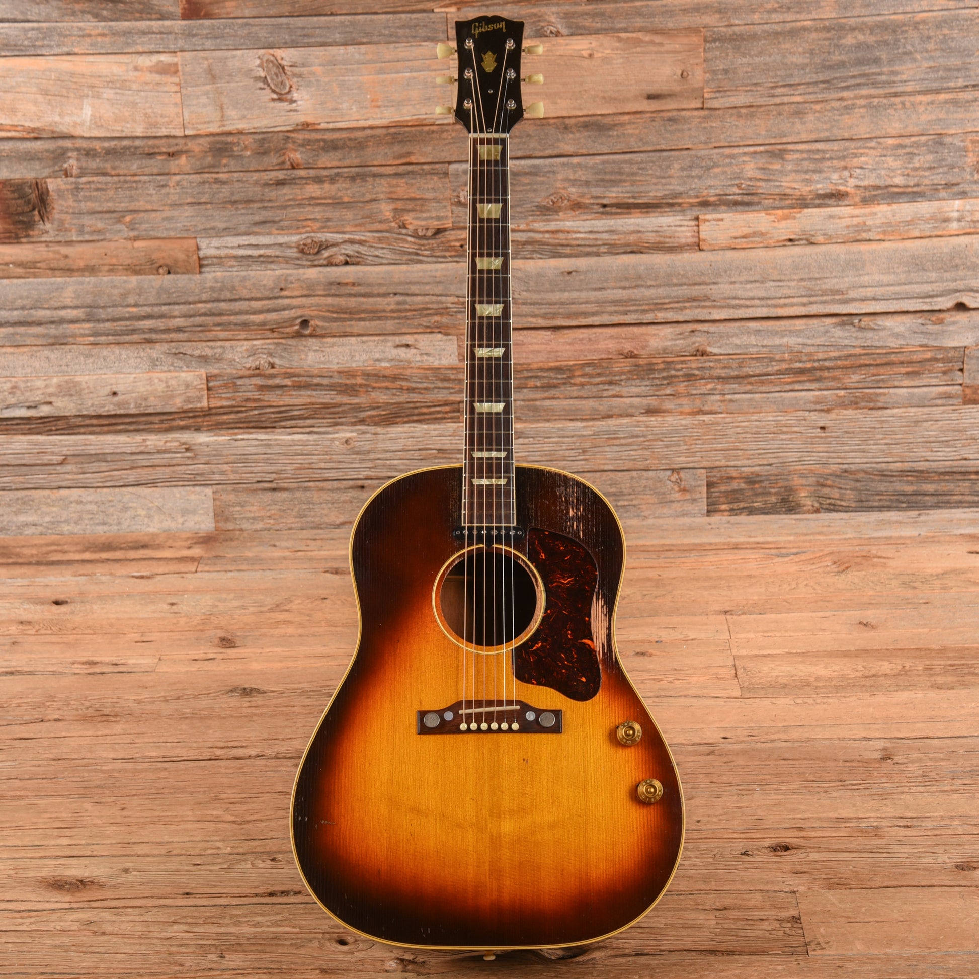 Gibson J-160E Sunburst 1955 Acoustic Guitars / Dreadnought