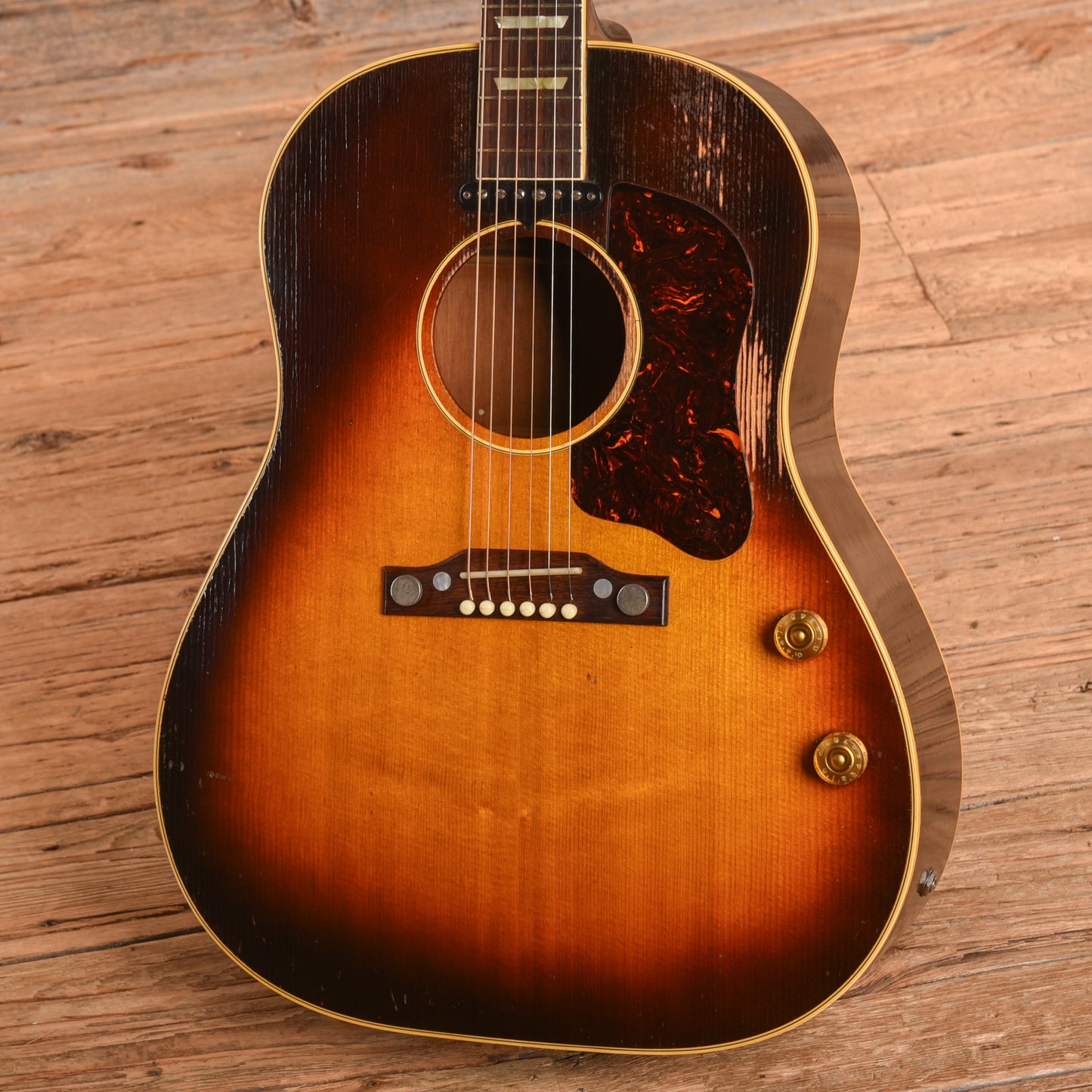 Gibson J-160E Sunburst 1955 Acoustic Guitars / Dreadnought