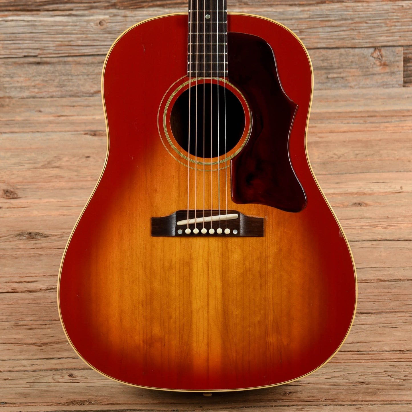 Gibson J-45 Cherry Sunburst 1966 Acoustic Guitars / Dreadnought