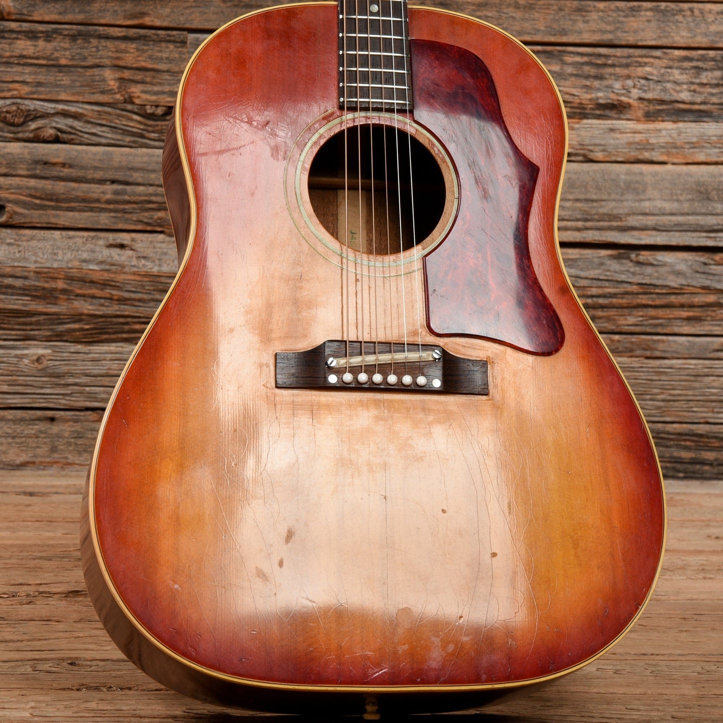 Gibson J-45 Cherry Sunburst 1966 Acoustic Guitars / Dreadnought