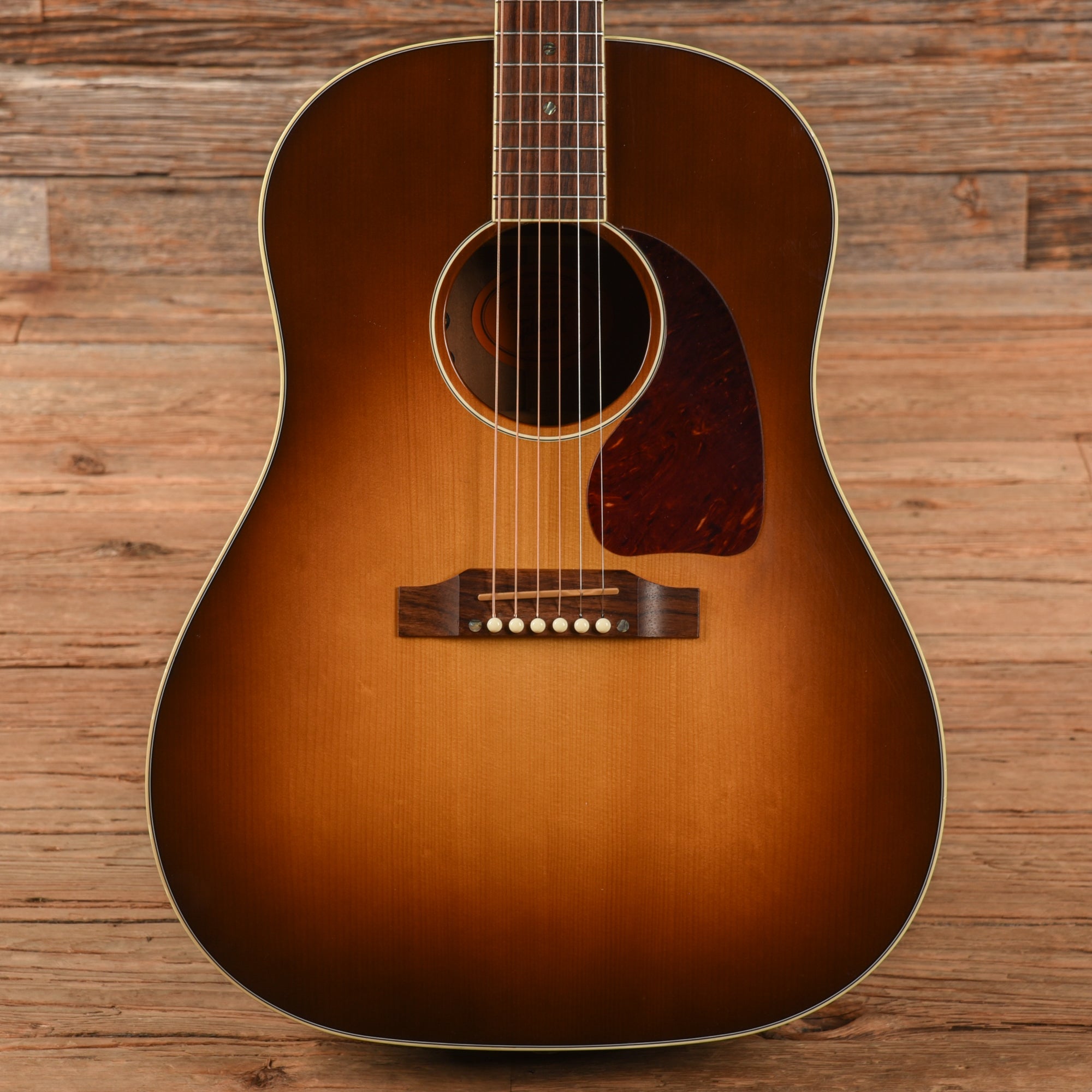 Gibson J-45 Flamed Walnut Sunburst 2014 Acoustic Guitars / Dreadnought