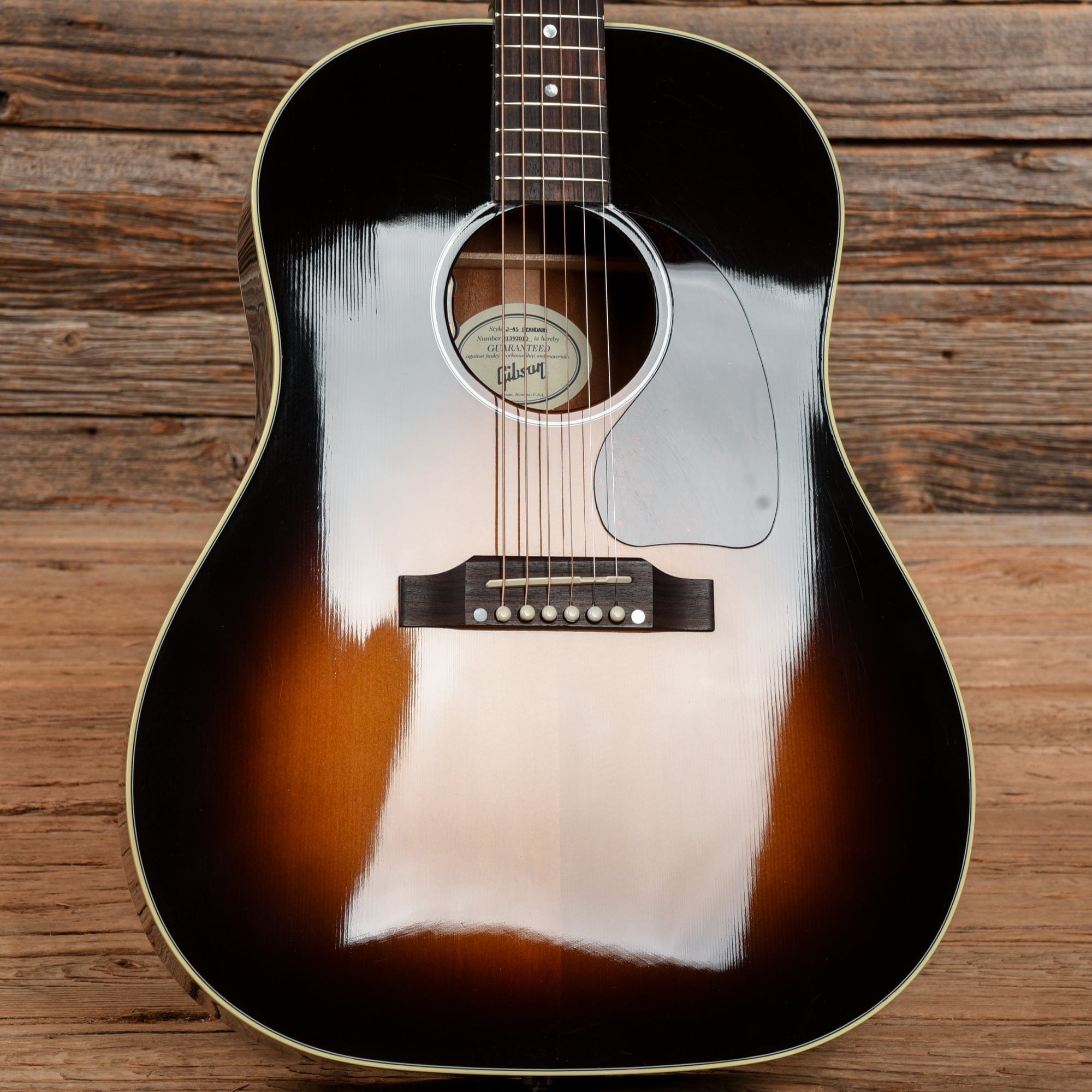Gibson J-45 Standard Sunburst 2022 Acoustic Guitars / Dreadnought