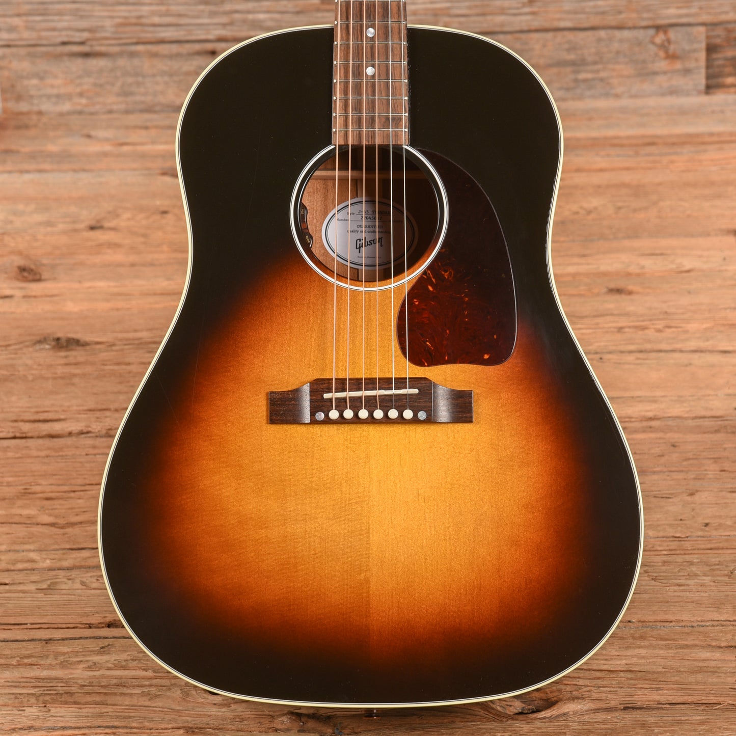 Gibson J-45 Standard Sunburst 2025 Acoustic Guitars / Dreadnought