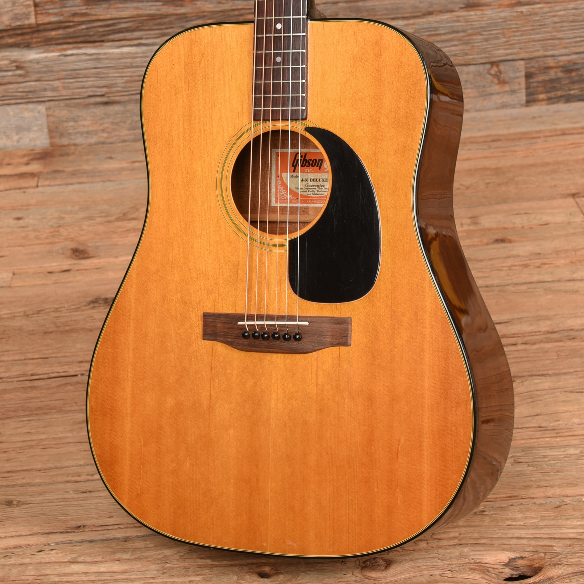 Gibson J-50 Deluxe Natural 1972 Acoustic Guitars / Dreadnought