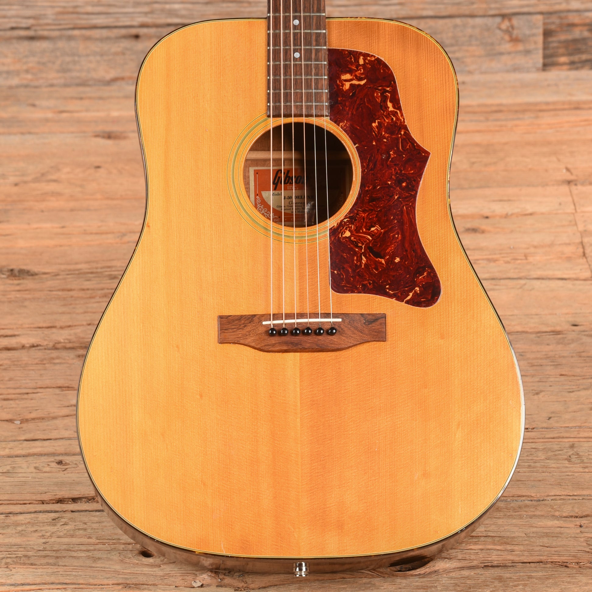 Gibson J-50 Deluxe Natural 1973 Acoustic Guitars / Dreadnought