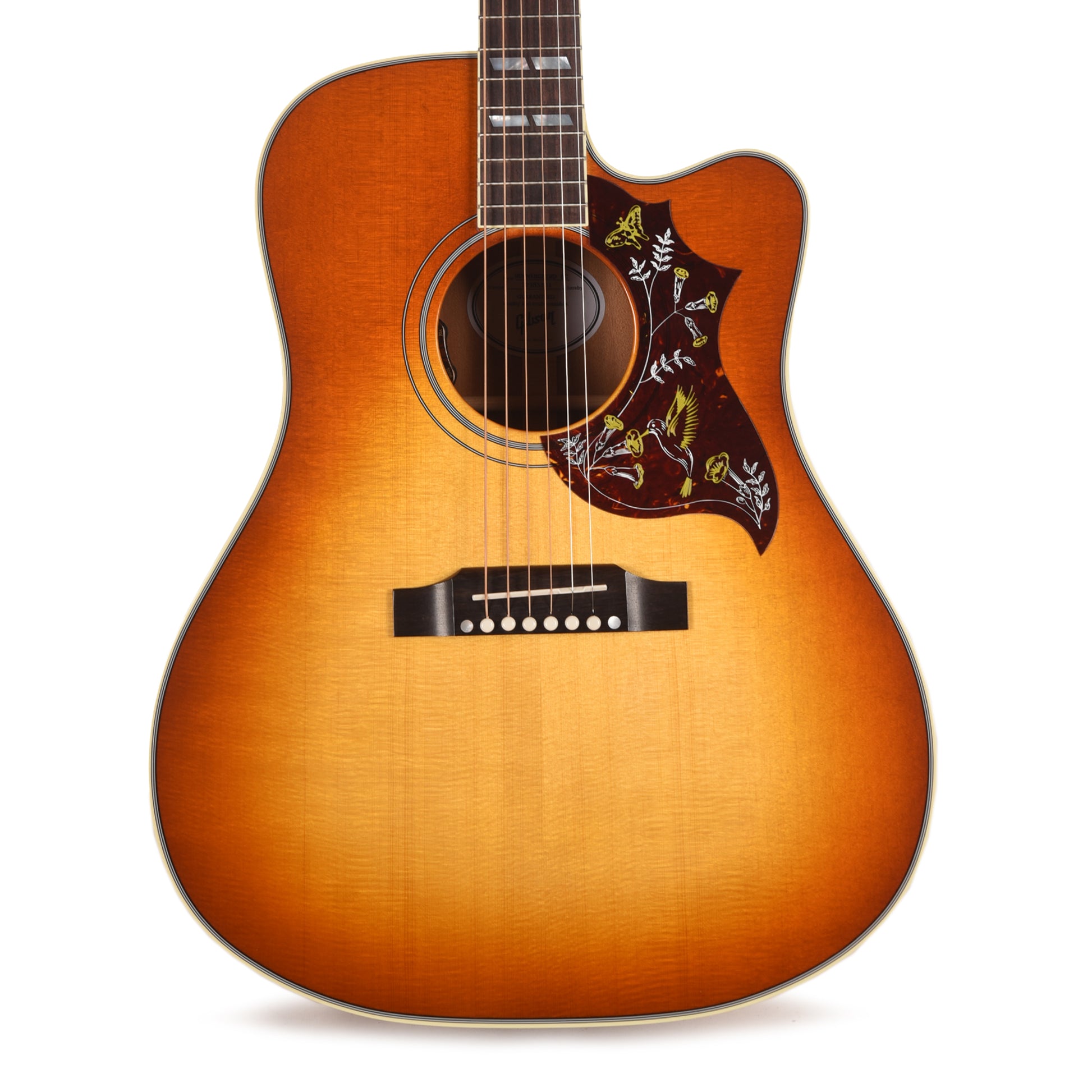 Gibson Modern Hummingbird Standard EC Heritage Cherry Sunburst Acoustic Guitars / Dreadnought
