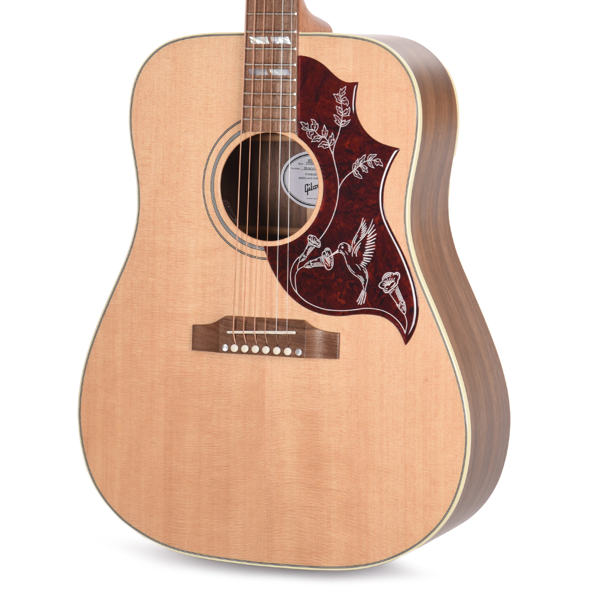 Gibson Modern Hummingbird Studio Walnut Gloss Top Natural Acoustic Guitars / Dreadnought