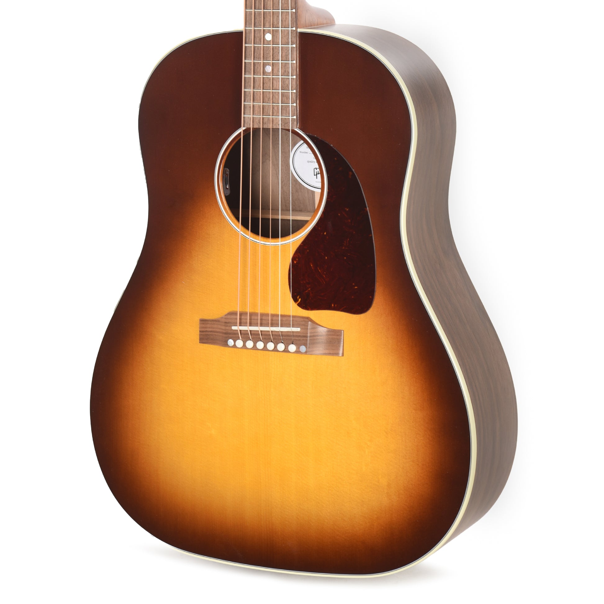Gibson Modern J-45 Studio Walnut Gloss Top Walnut Burst Acoustic Guitars / Dreadnought