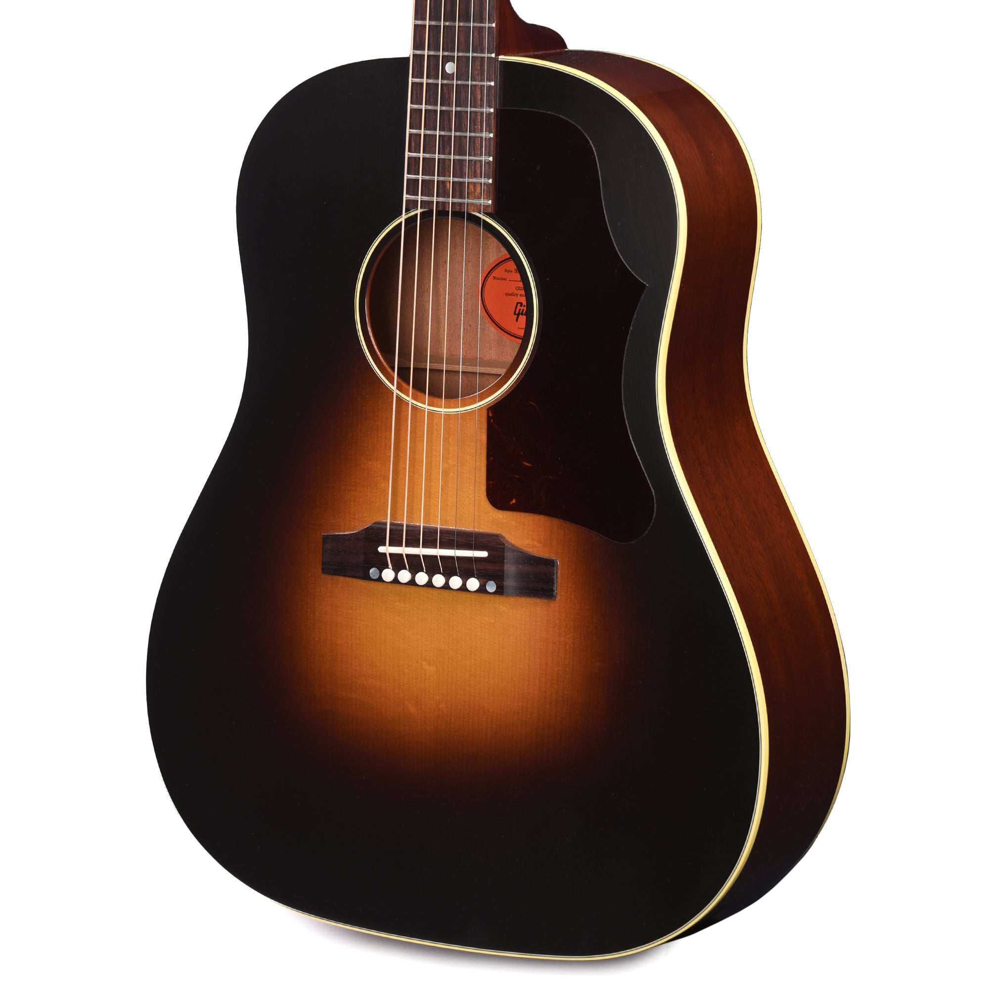 Gibson Original 50's J-45 Original Vintage Sunburst Tight Burst Adirondack Spruce VOS Acoustic Guitars / Dreadnought