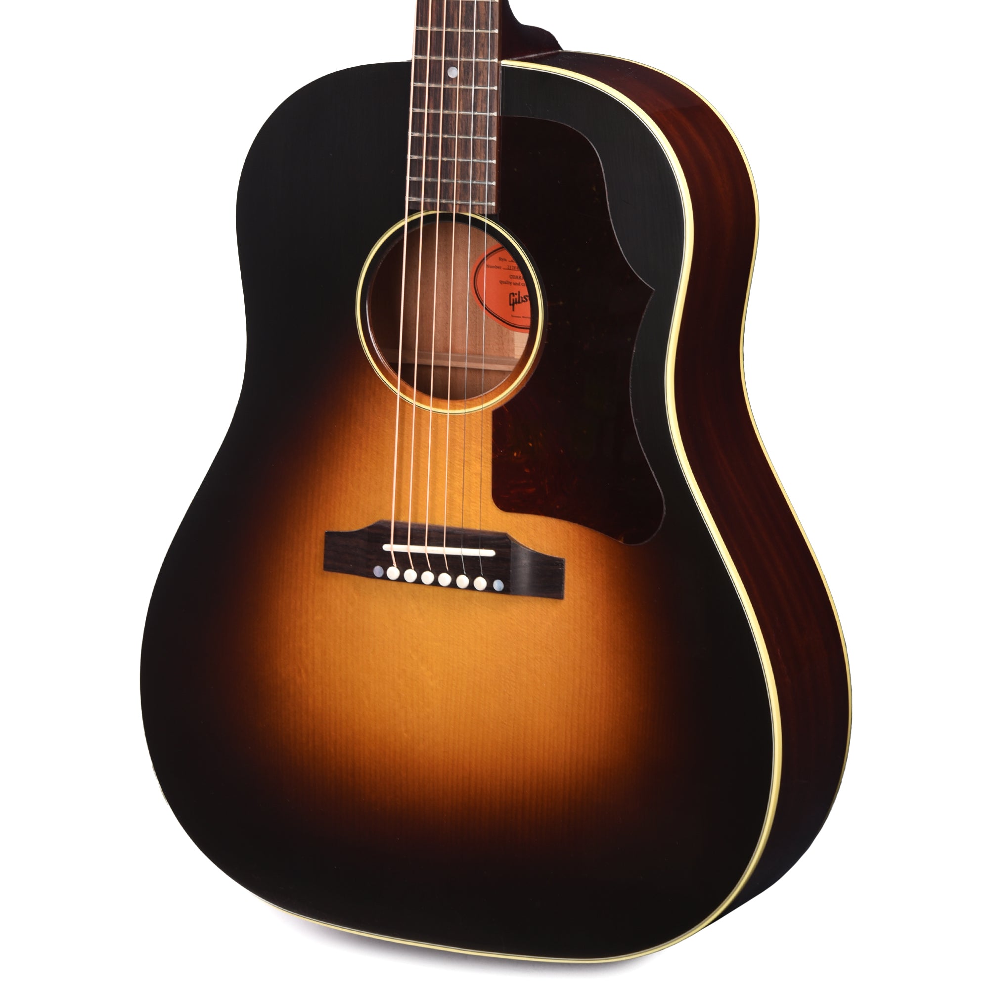 Gibson Original 50's J-45 Original Vintage Sunburst Tight Burst Adirondack Spruce VOS Acoustic Guitars / Dreadnought