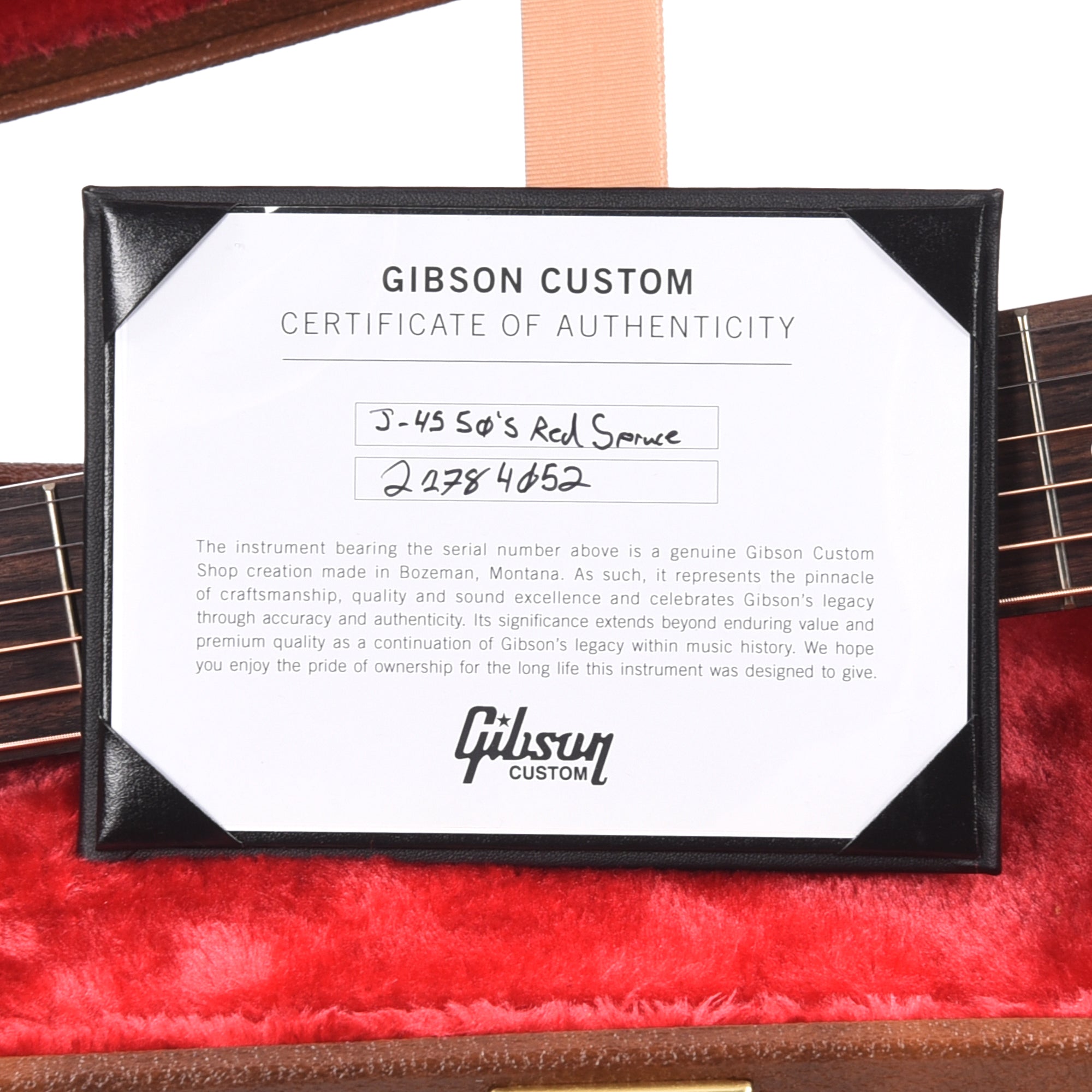 Gibson Original 50's J-45 Original Vintage Sunburst Tight Burst Adirondack Spruce VOS Acoustic Guitars / Dreadnought