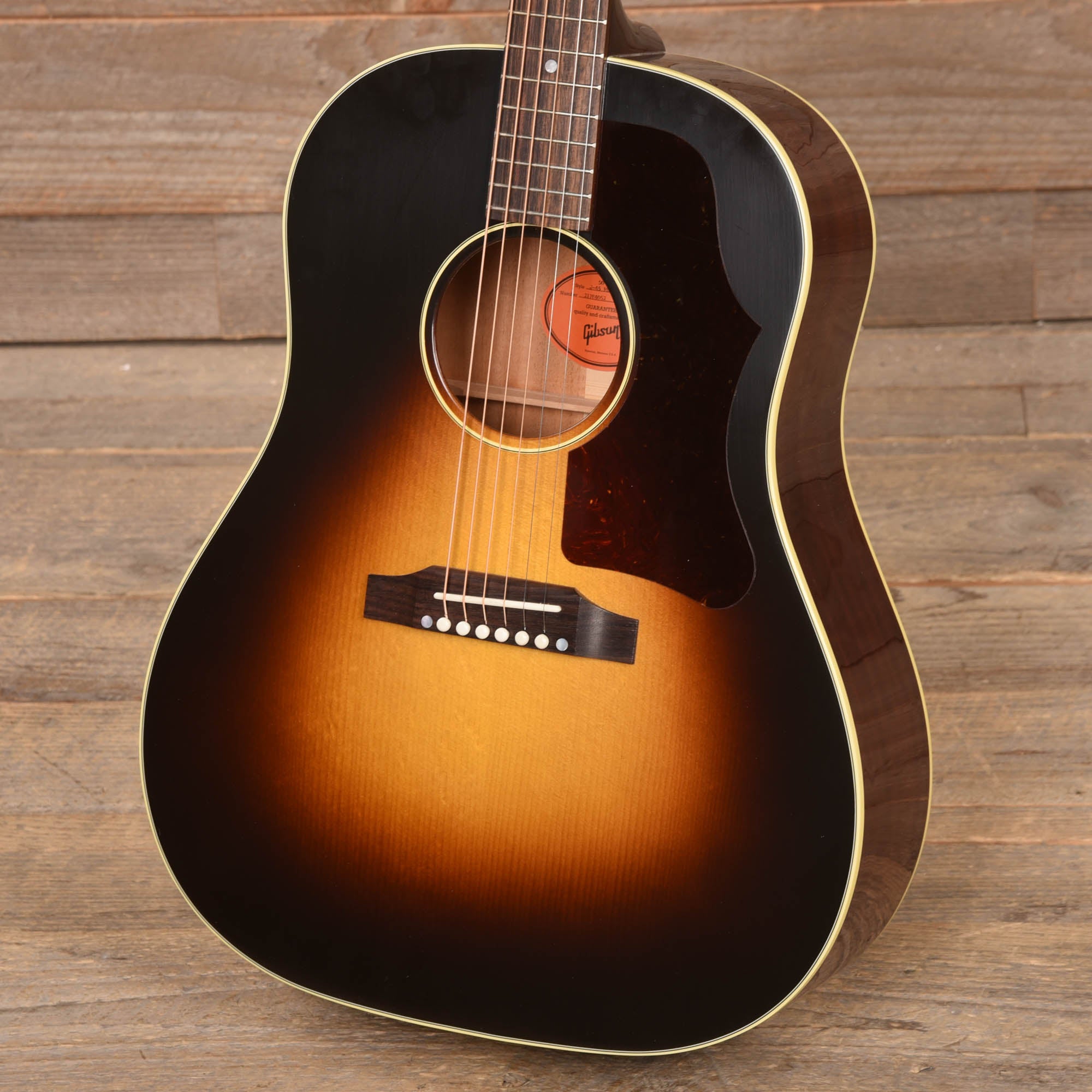 Gibson Original 50's J-45 Original Vintage Sunburst Tight Burst Adirondack Spruce VOS Acoustic Guitars / Dreadnought