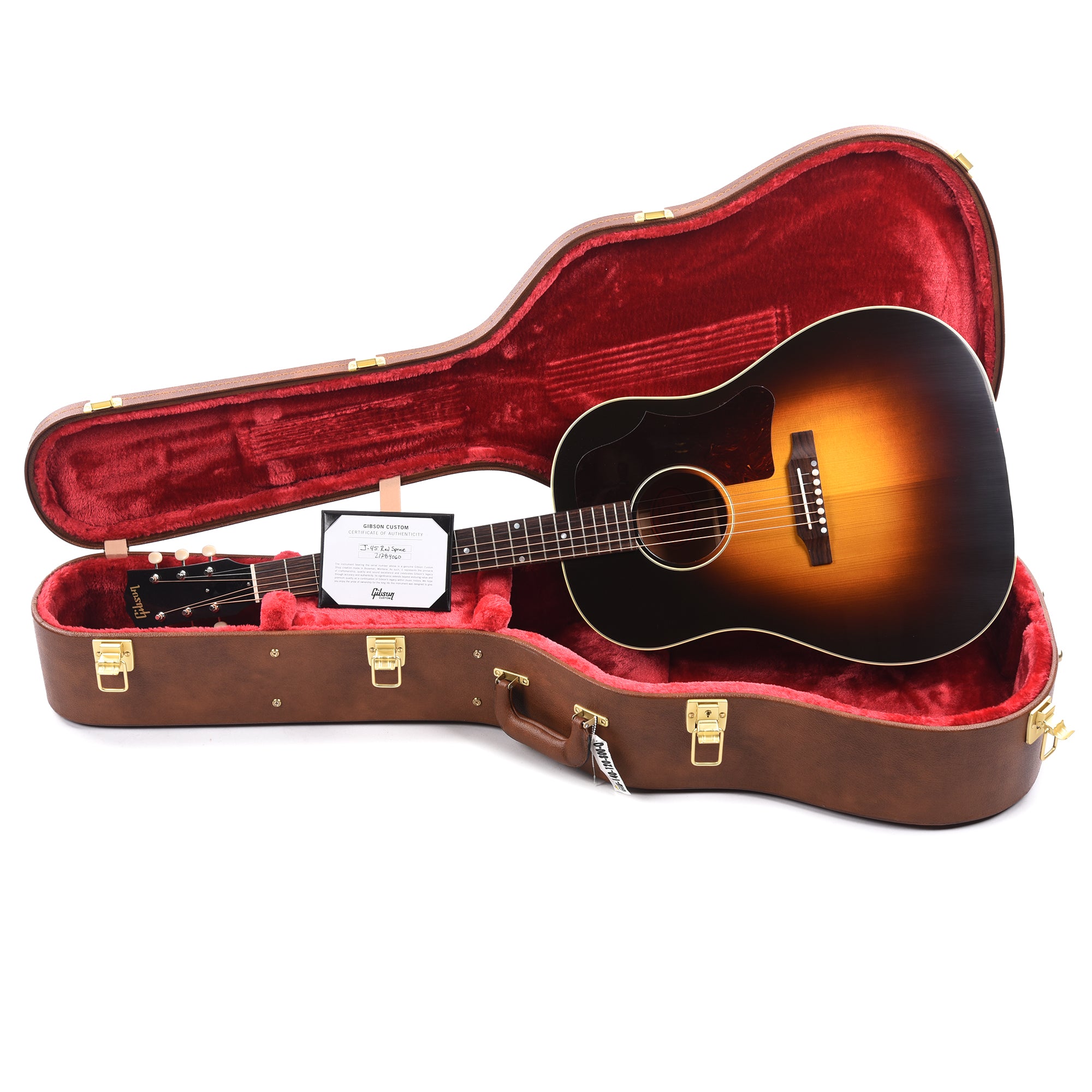 Gibson Original 50's J-45 Original Vintage Sunburst Tight Burst Adirondack Spruce VOS Acoustic Guitars / Dreadnought