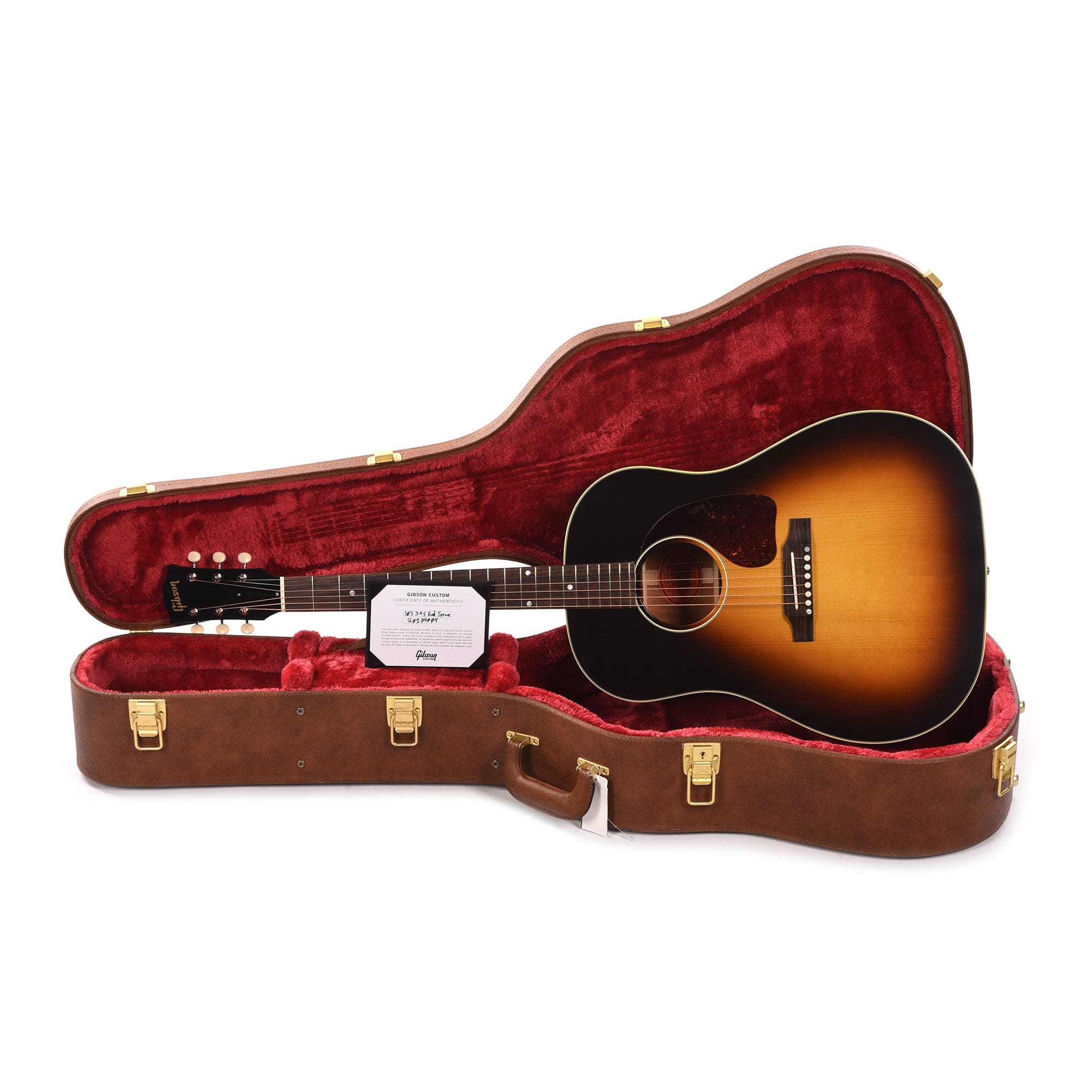 Gibson Original 50's J-45 Original Vintage Sunburst Tight Burst Adirondack Spruce VOS Acoustic Guitars / Dreadnought