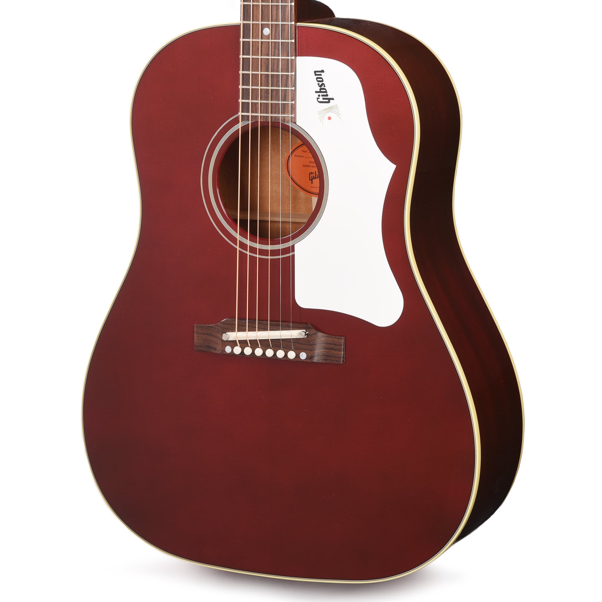 Gibson Original '60s J-45 Original Wine Red w/Adjustable Saddle Acoustic Guitars / Dreadnought
