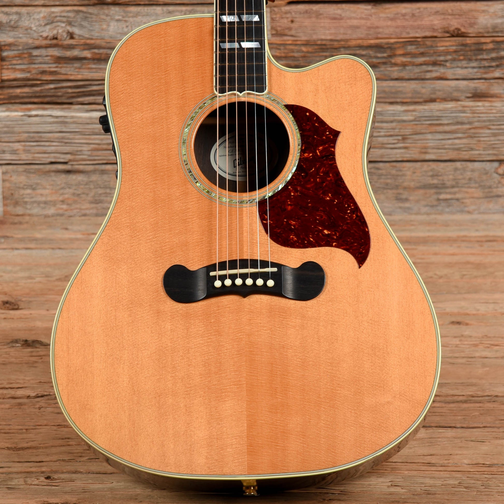 Gibson Songwriter DLX EC Studio Natural 2010 Acoustic Guitars / Dreadnought
