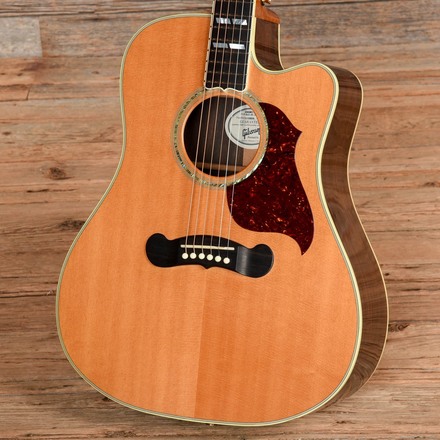 Gibson Songwriter DLX EC Studio Natural 2010 Acoustic Guitars / Dreadnought