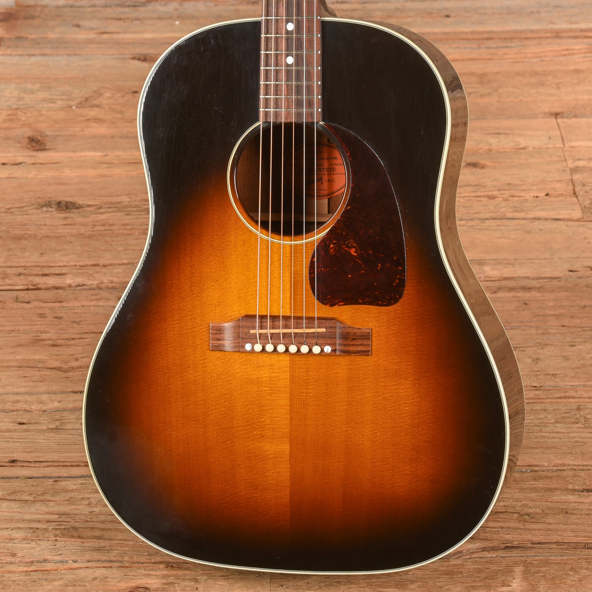 Gibson 60's J-45 Historic Collection Sunburst 2005 Acoustic Guitars