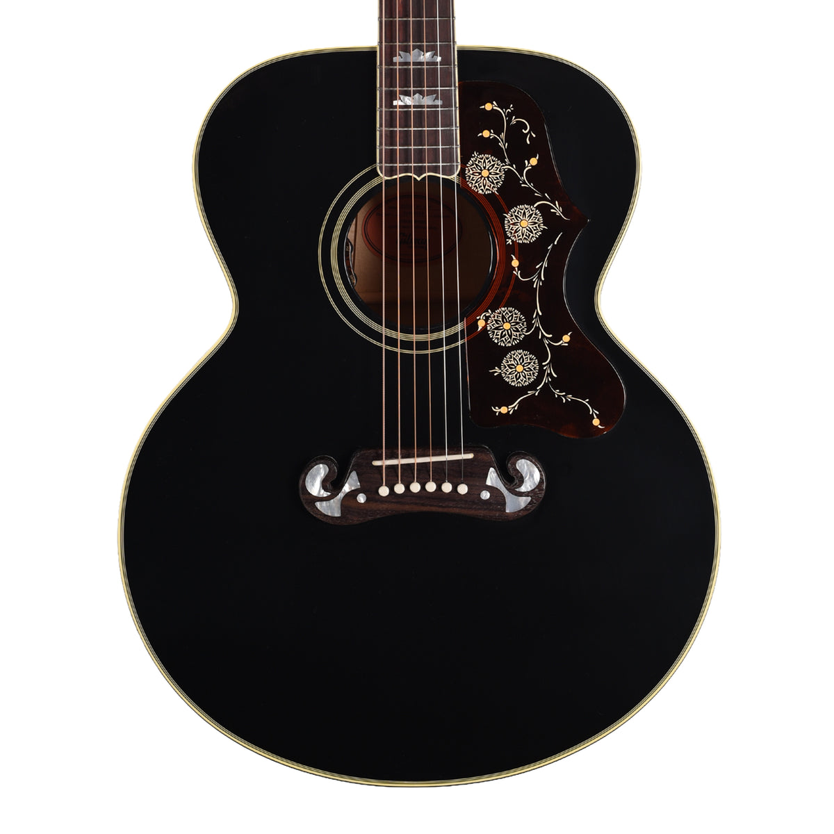 Gibson Artist Elvis Presley SJ-200 Ebony Acoustic Guitars