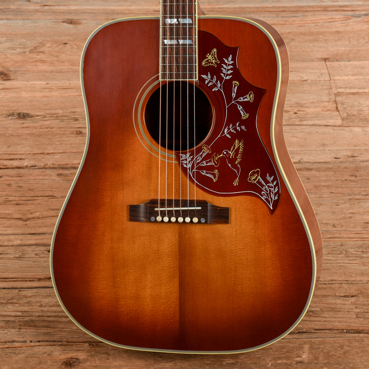 Gibson Custom Historic 1960 Hummingbird Heritage Cherry Sunburst 2024 Acoustic Guitars