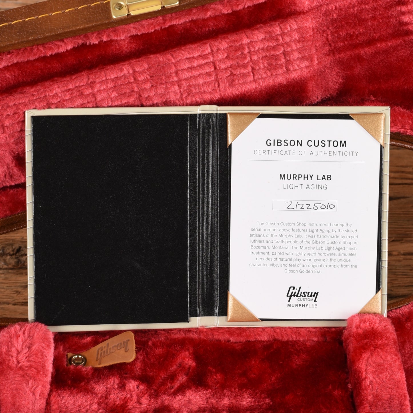 Gibson Custom Murphy Lab Country Western Ultra Light Aged Natural 2025 Acoustic Guitars