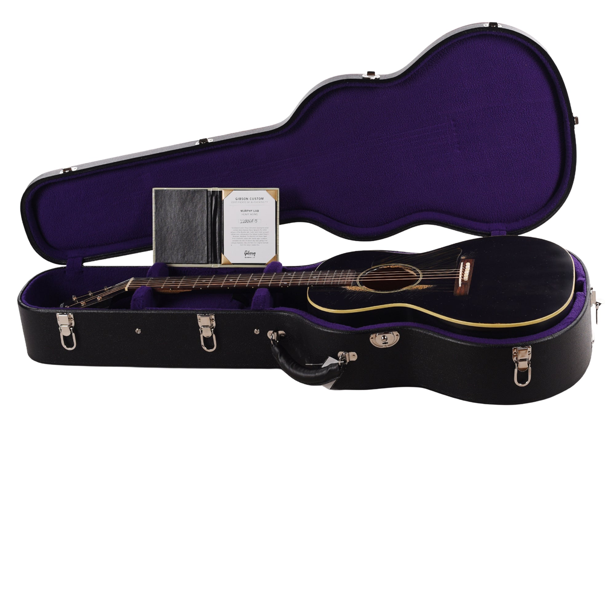 Gibson Custom Shop 1933 L-00 Thermally Aged Red Spruce Antique Ebony Murphy Lab Heavy Aged Acoustic Guitars