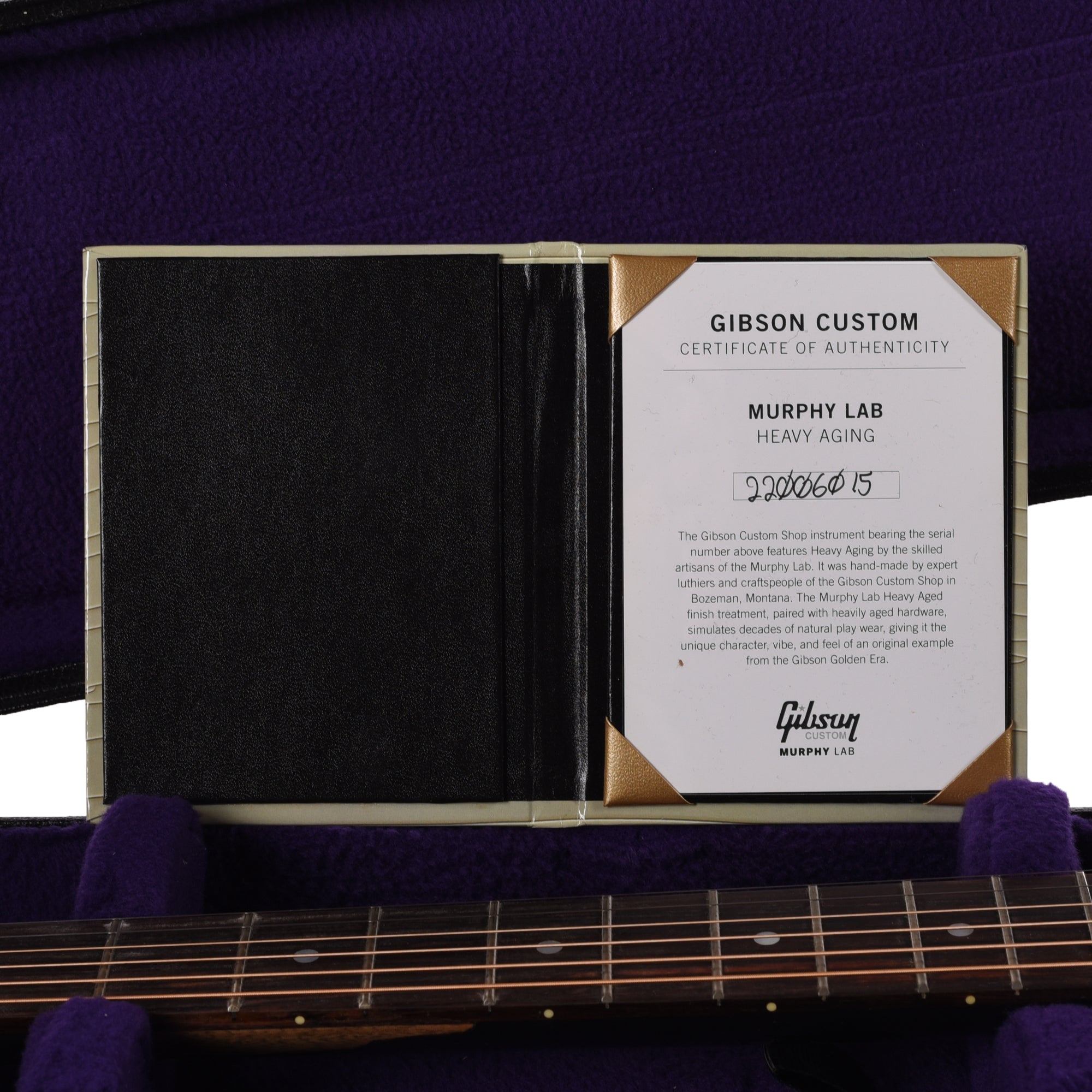 Gibson Custom Shop 1933 L-00 Thermally Aged Red Spruce Antique Ebony Murphy Lab Heavy Aged Acoustic Guitars