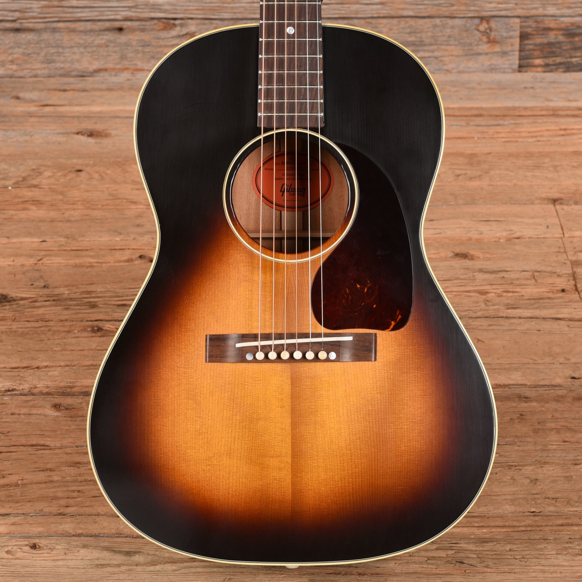 Gibson Custom Shop Historic 1942 Banner LG-2 Sunburst 2025 Acoustic Guitars