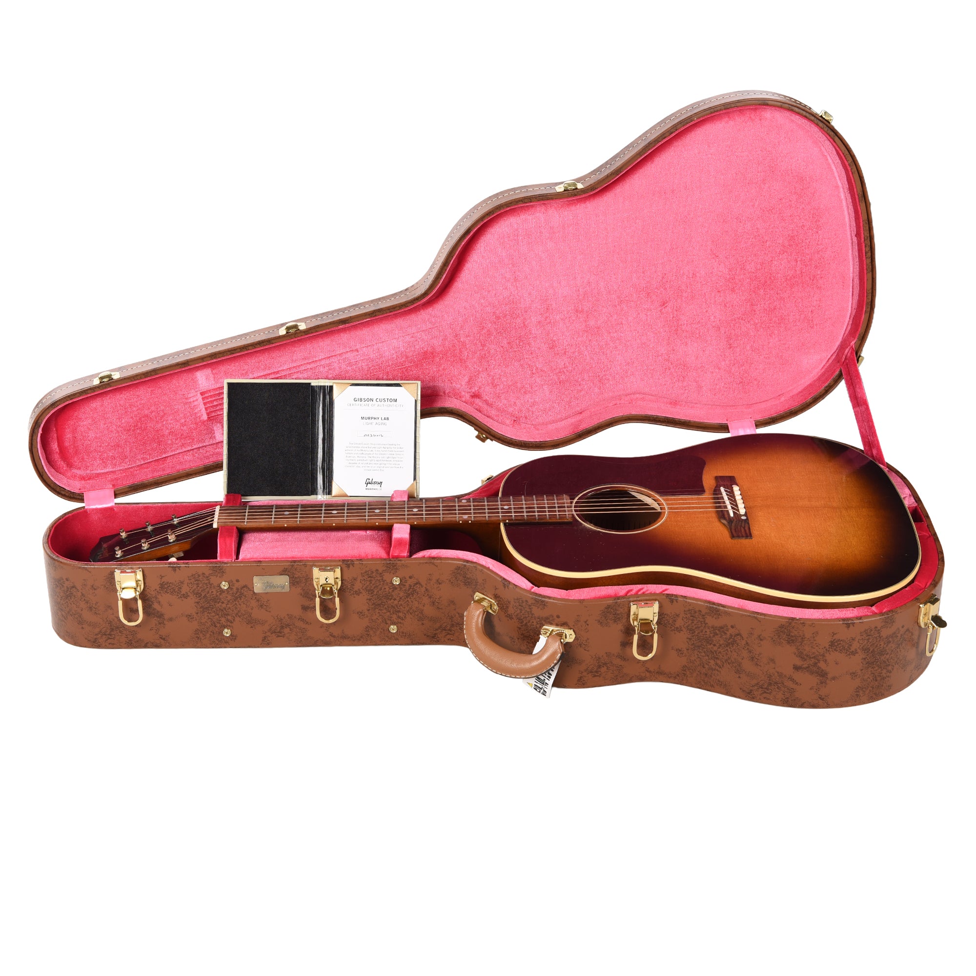 Gibson Custom Shop Historic 1955 J-45 Murphy Lab Light Aged Vintage Sunburst Acoustic Guitars