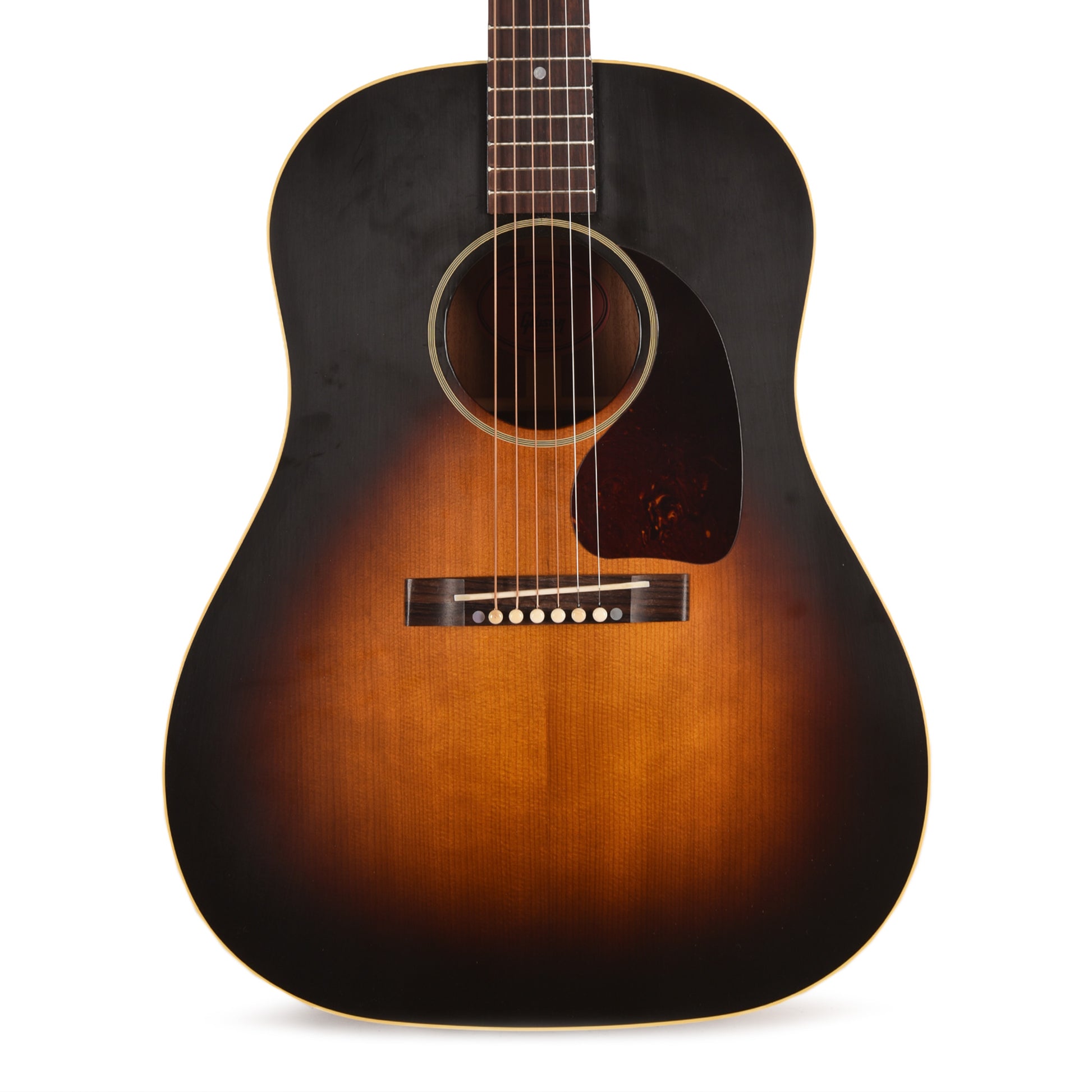 Gibson Custom Shop Historic Reissue 1942 Banner J-45 Vintage Sunburst Acoustic Guitars