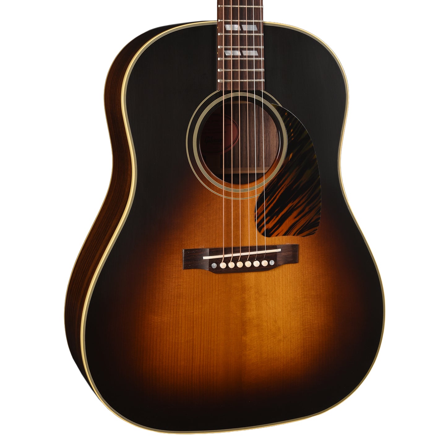 Gibson Custom Shop Historic Reissue 1942 Banner Southern Jumbo Vintage Sunburst Acoustic Guitars