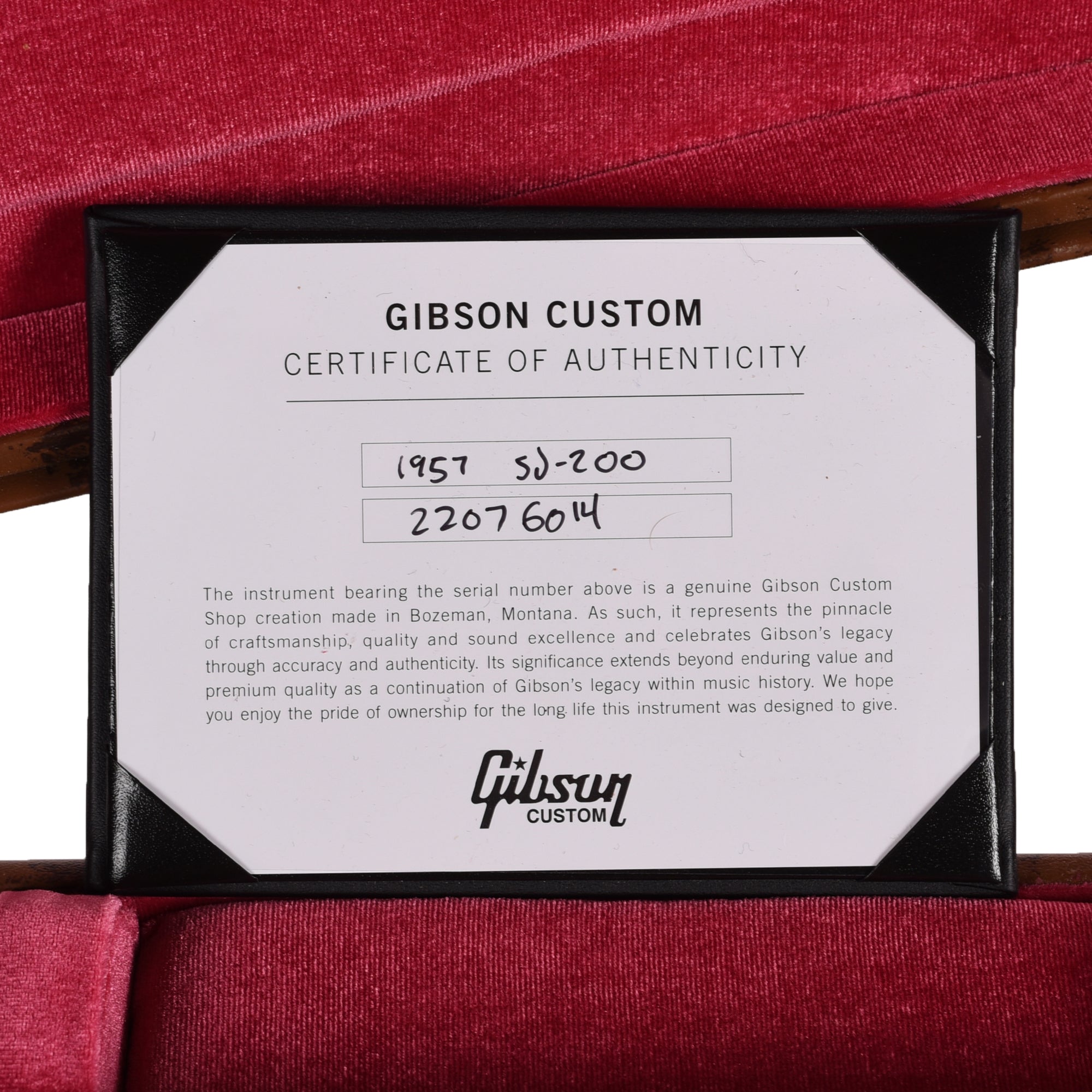 Gibson Custom Shop Historic Reissue 1957 SJ-200 Antique Natural Acoustic Guitars