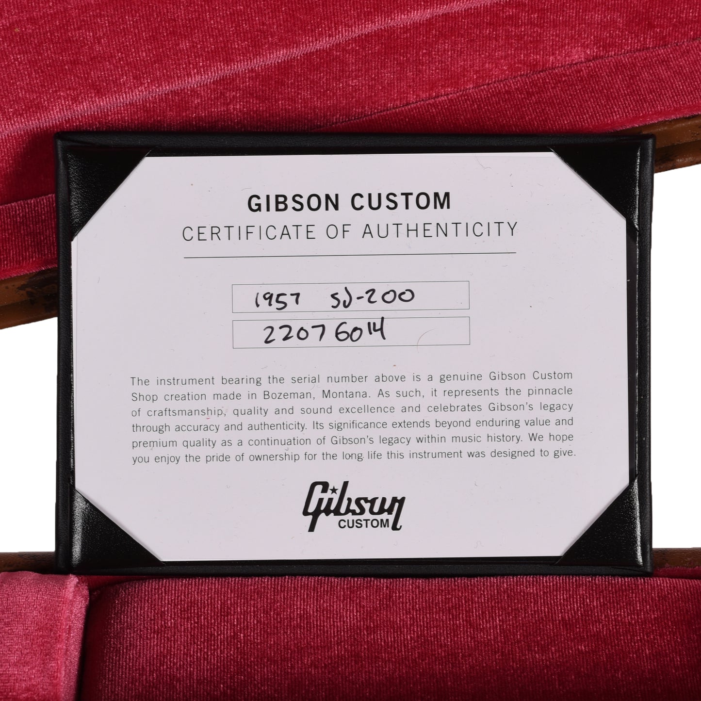Gibson Custom Shop Historic Reissue 1957 SJ-200 Antique Natural Acoustic Guitars