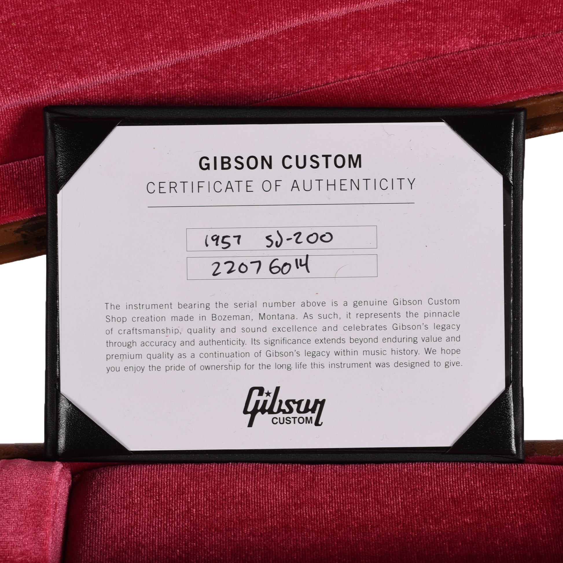 Gibson Custom Shop Historic Reissue 1957 SJ-200 Antique Natural Acoustic Guitars
