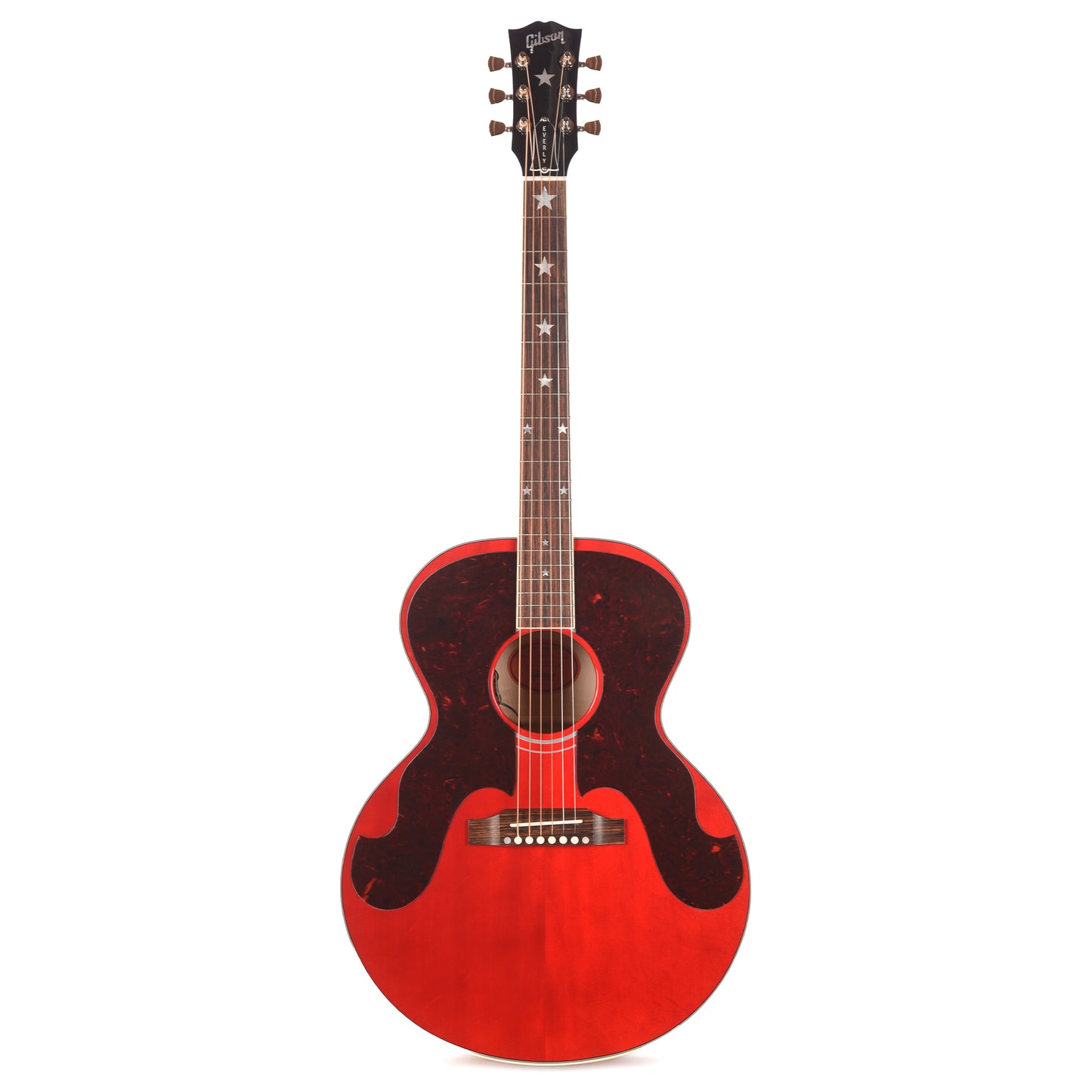Gibson Custom Shop Limited Run Everly Brothers J-180 Sitka/Maple Cherry Gloss Acoustic Guitars