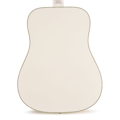 Gibson Custom Shop Limited Run Hummingbird Sitka/Maple Alpine White Gloss Acoustic Guitars