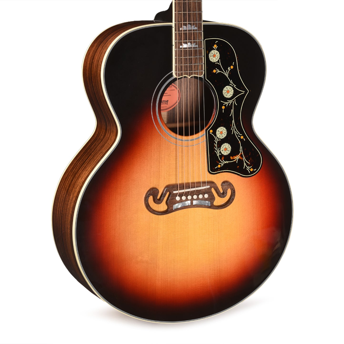 Gibson Custom Shop Limited Run SJ-200 Red Spruce/Rosewood Tri-Burst Gloss Acoustic Guitars