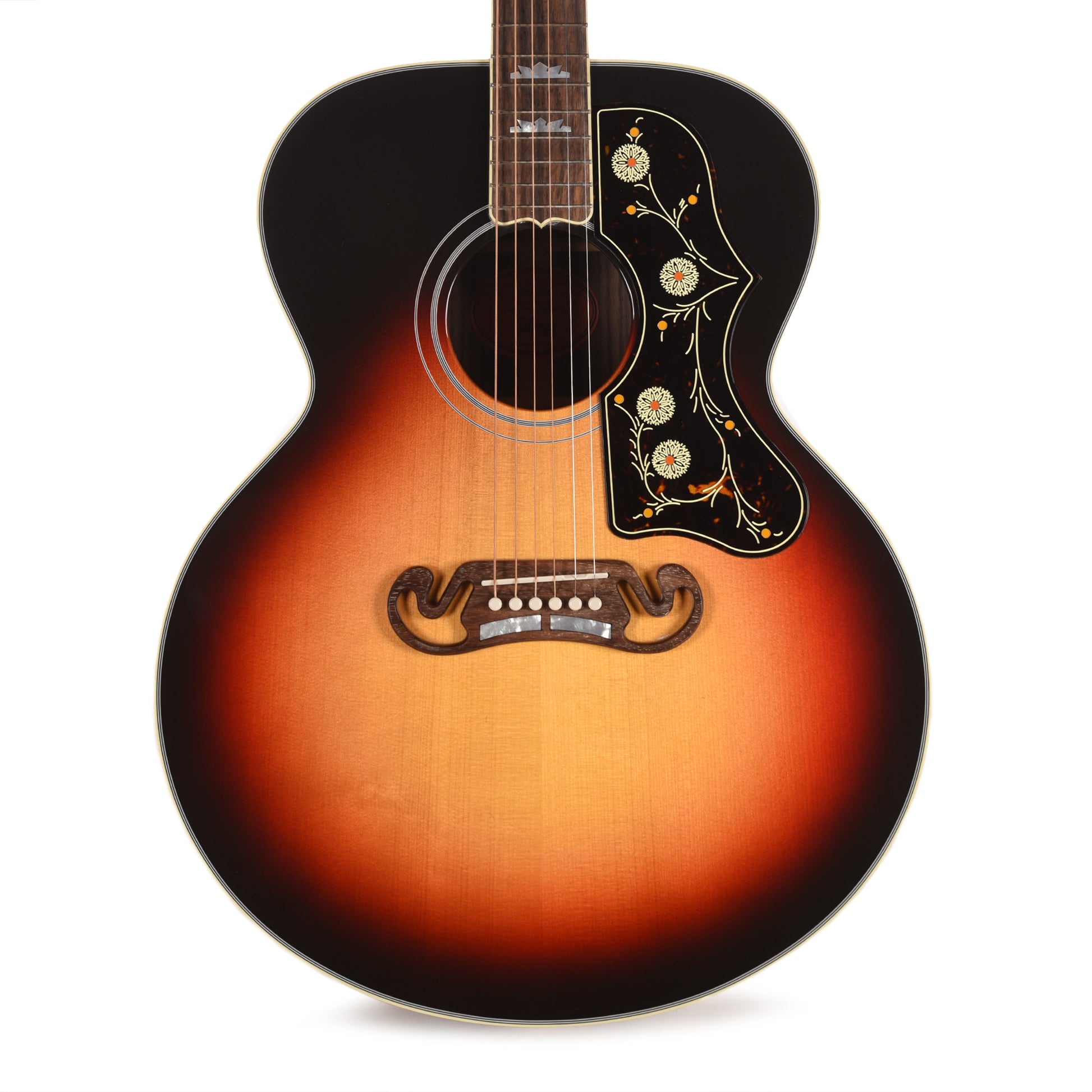 Gibson Custom Shop Limited Run SJ-200 Red Spruce/Rosewood Tri-Burst Gloss Acoustic Guitars